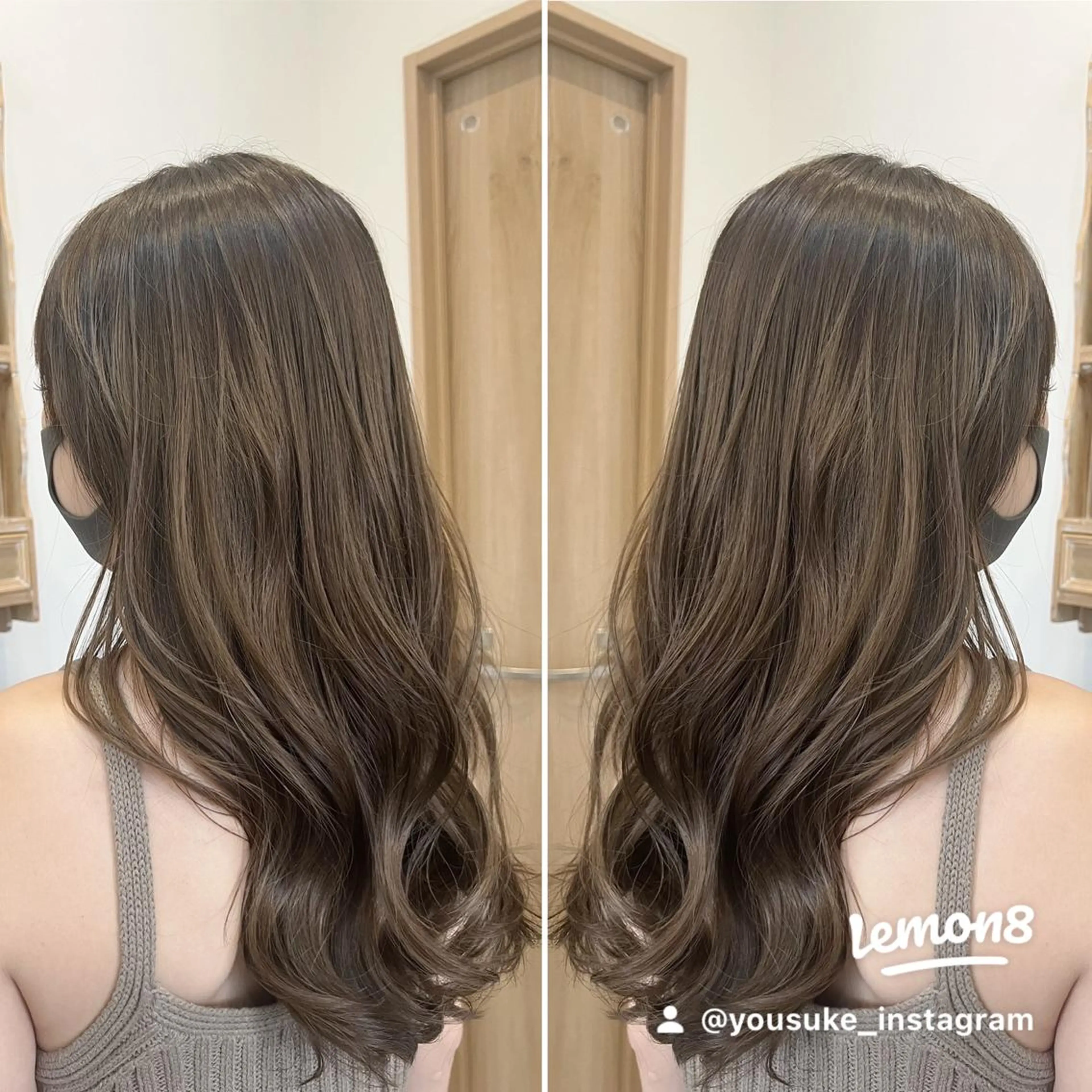 ✂️《外国人風透け感カラー》✂️外国人風カラー+ハイライトorローライト+tokioTR《学生割−¥1000円》の写真