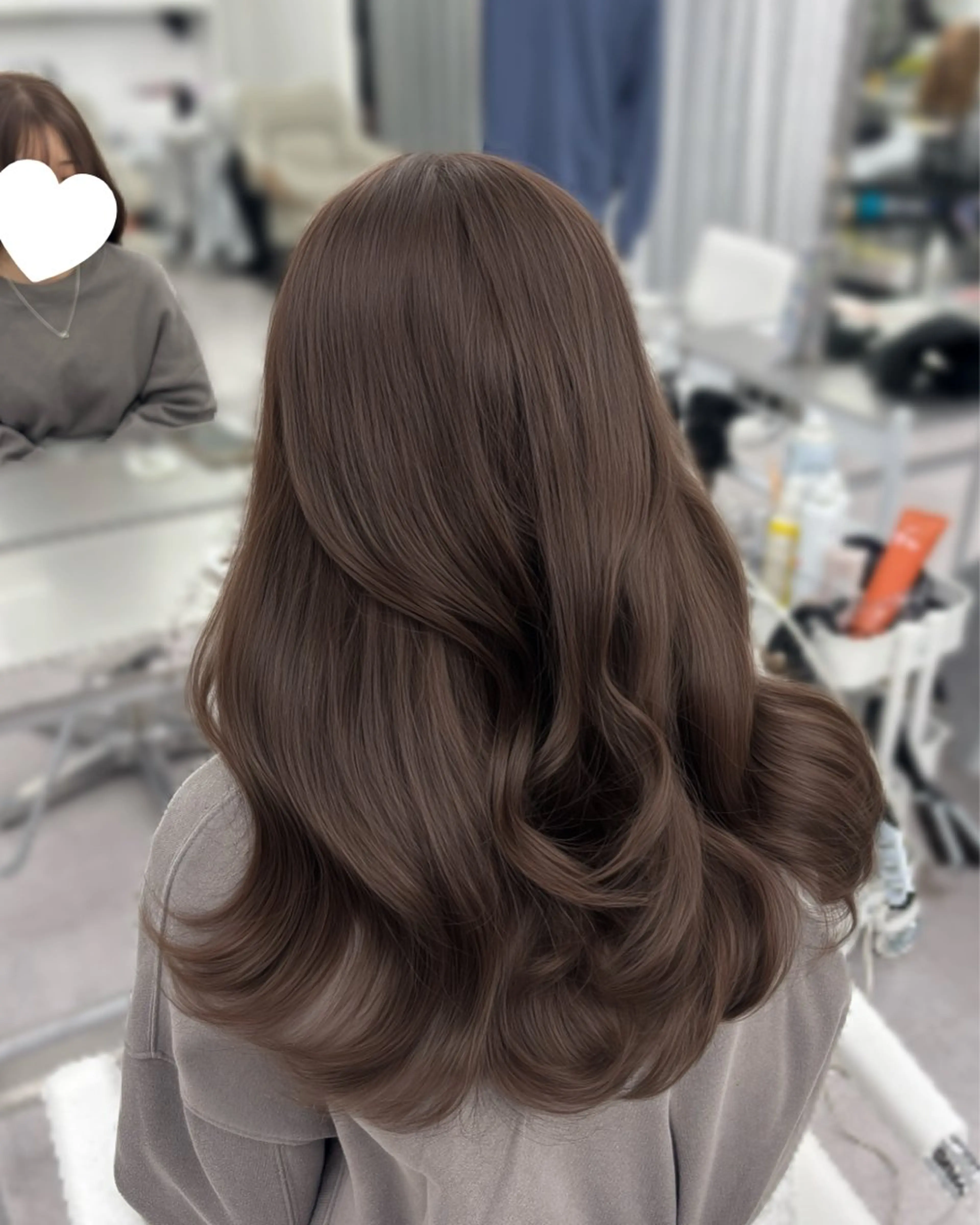 ロング カラー ヘアカラー トリートメント 🫧いちの 🫧のヘアスタイル