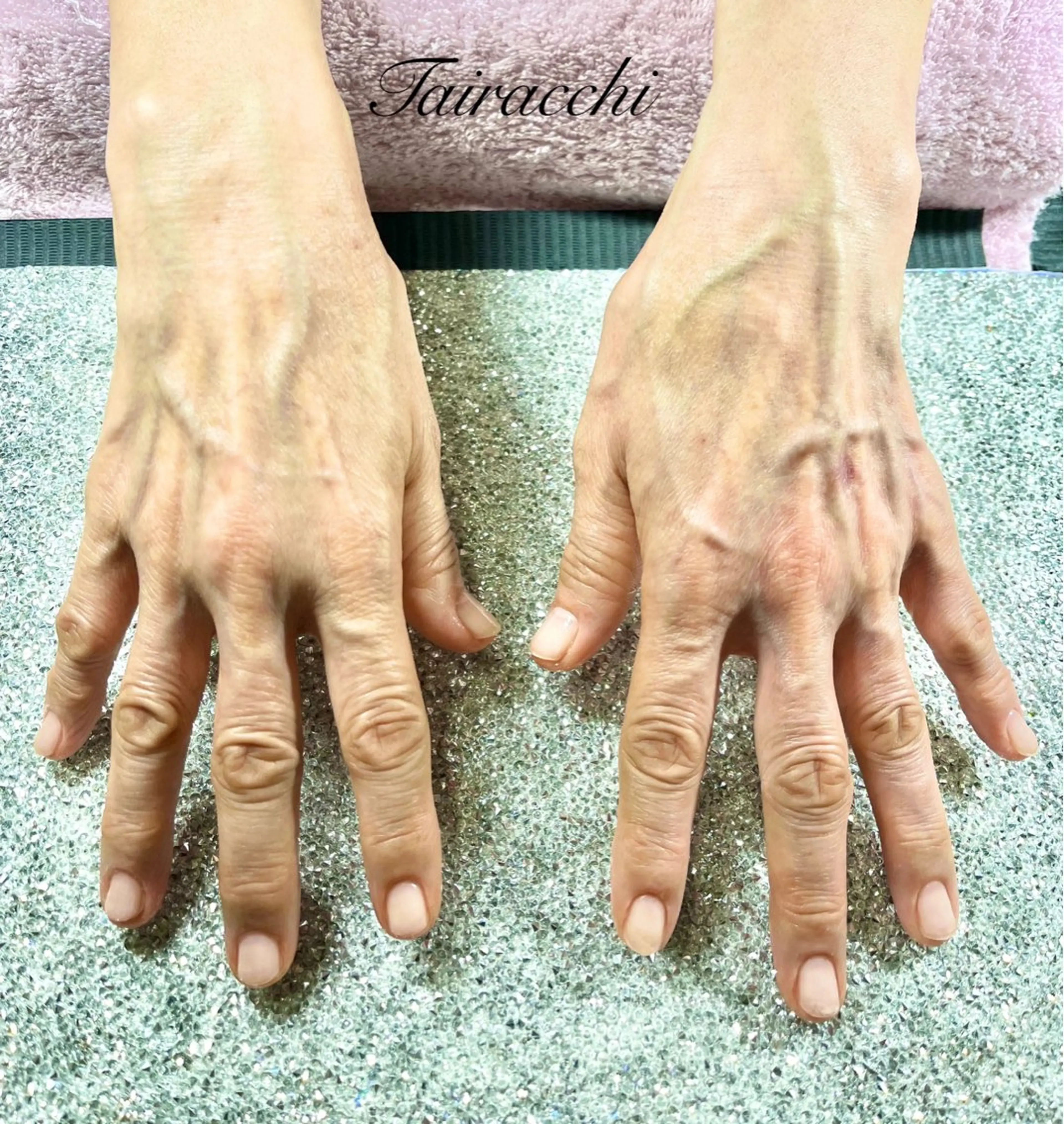 ネイル クリアネイル ジェルネイル ハンドネイル Tairacchi タイラッチのネイルデザイン