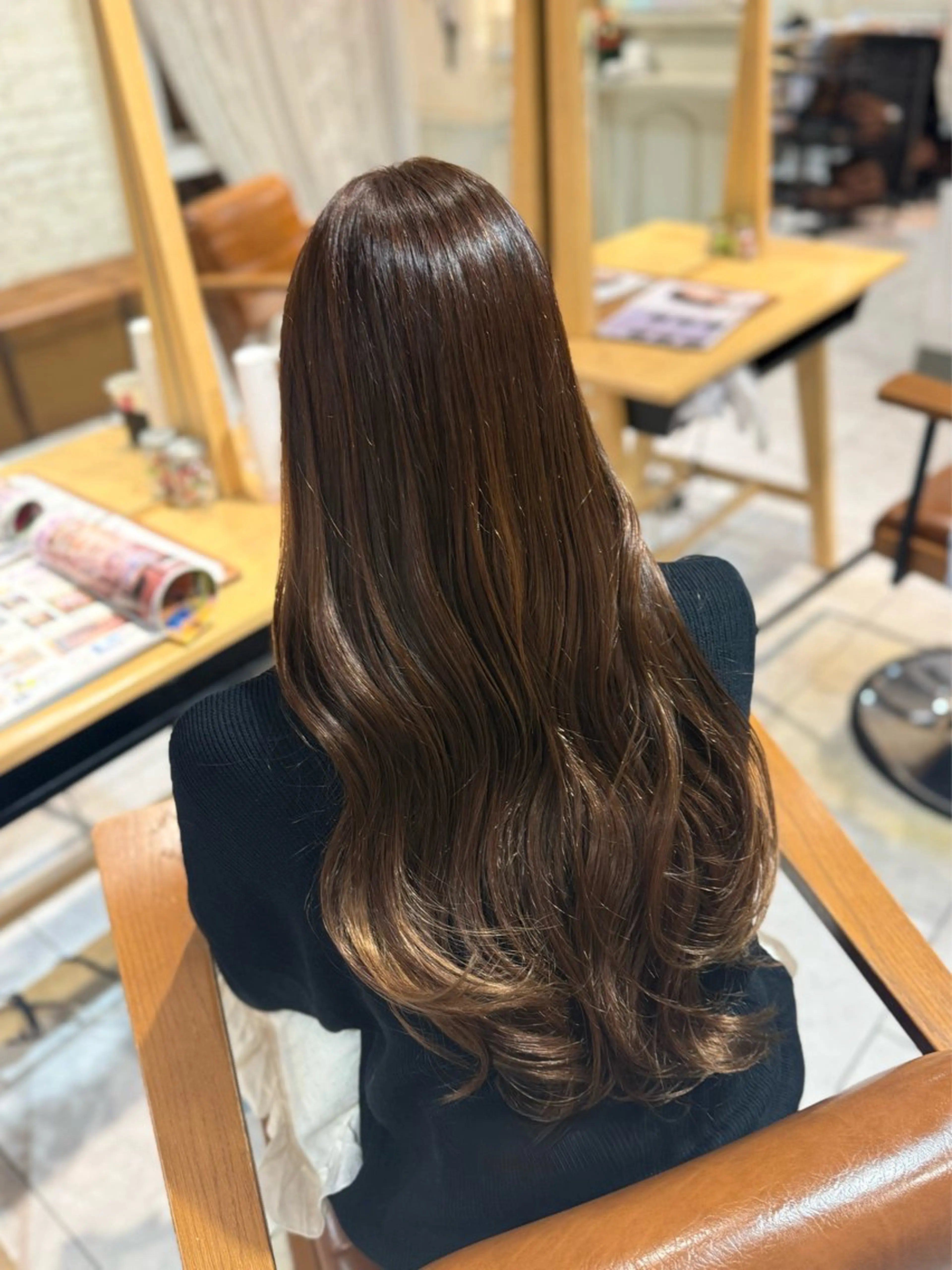 ロング 山口 ななみのヘアスタイル