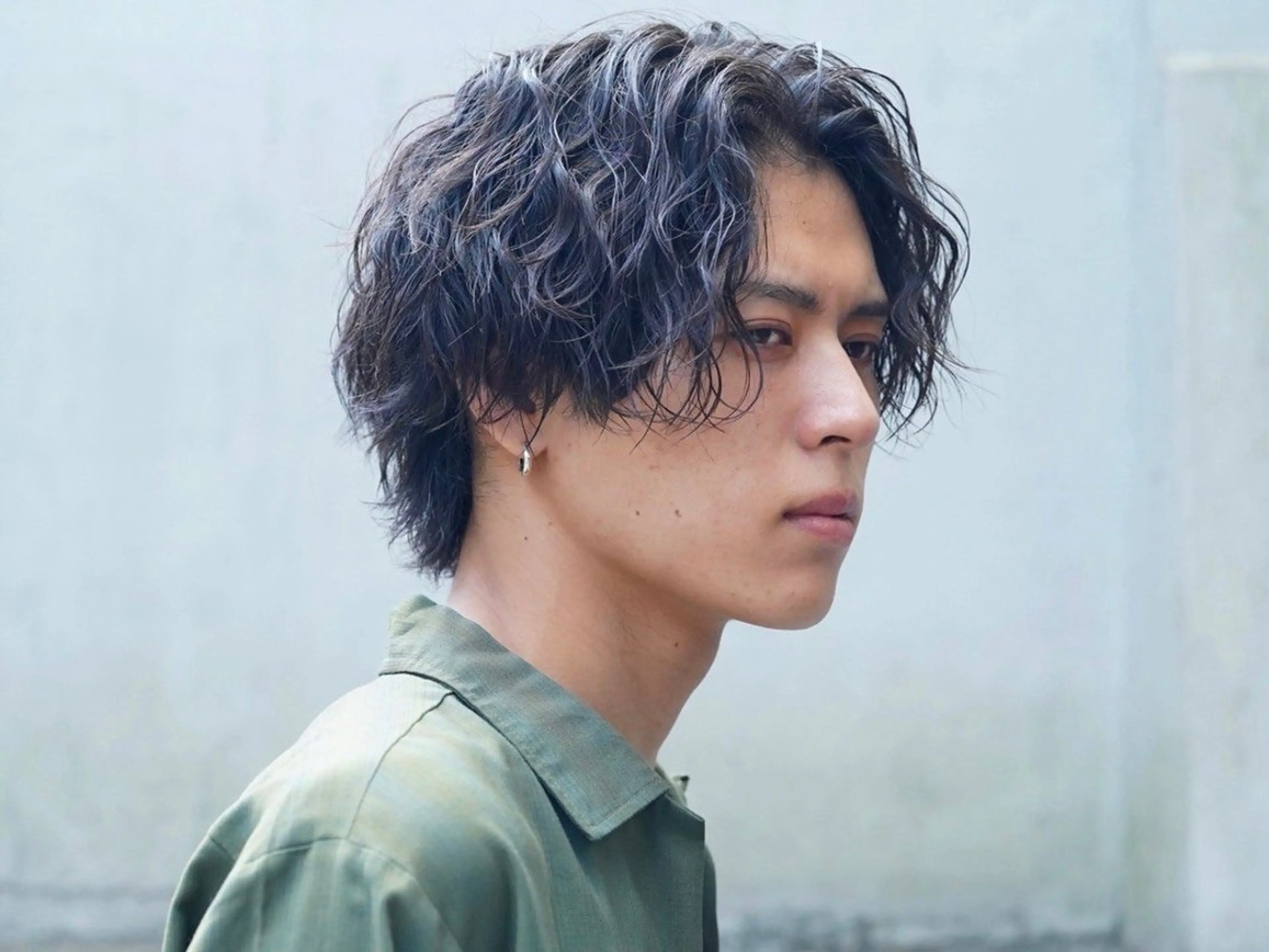 パーマ メンズ カット パーマ fifth 清水睦月のヘアスタイル