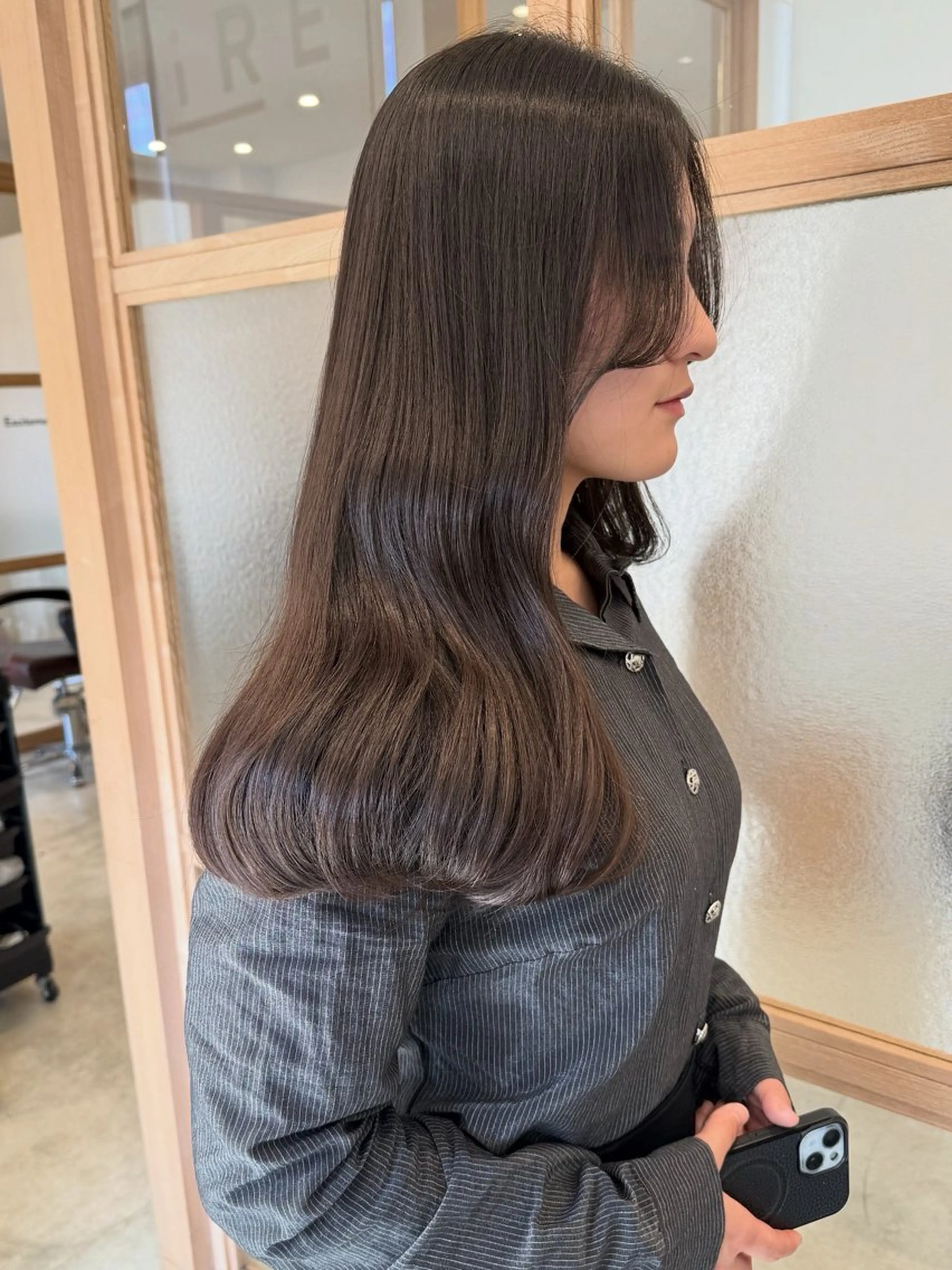 ロング カット ヘアカラー トリートメント 𓍯柔らかhair 𓍯 yukinoのヘアスタイル