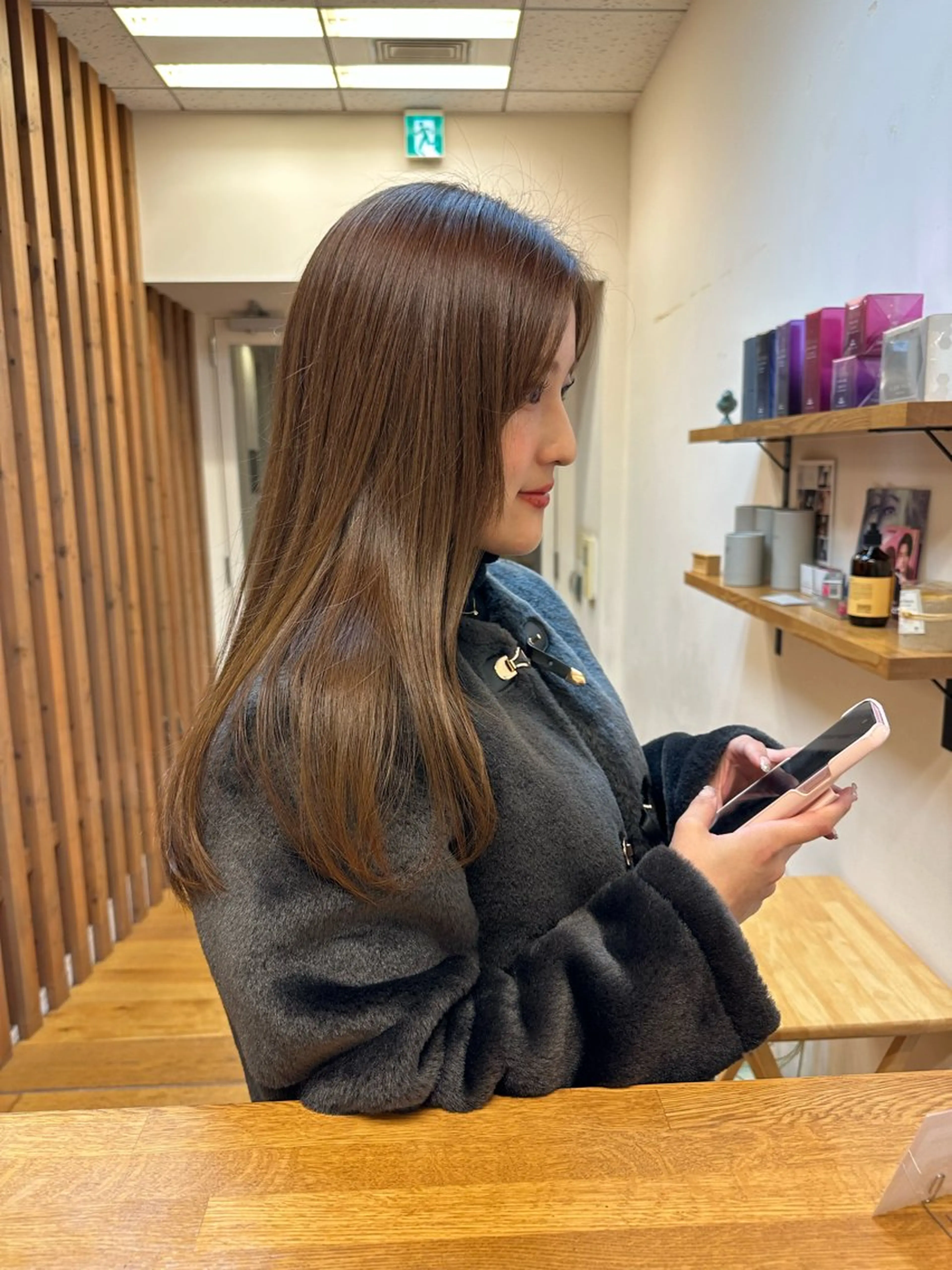 水素カラー＋最高級Aujuaトリートメント(マイクロバブル付き♪)の写真