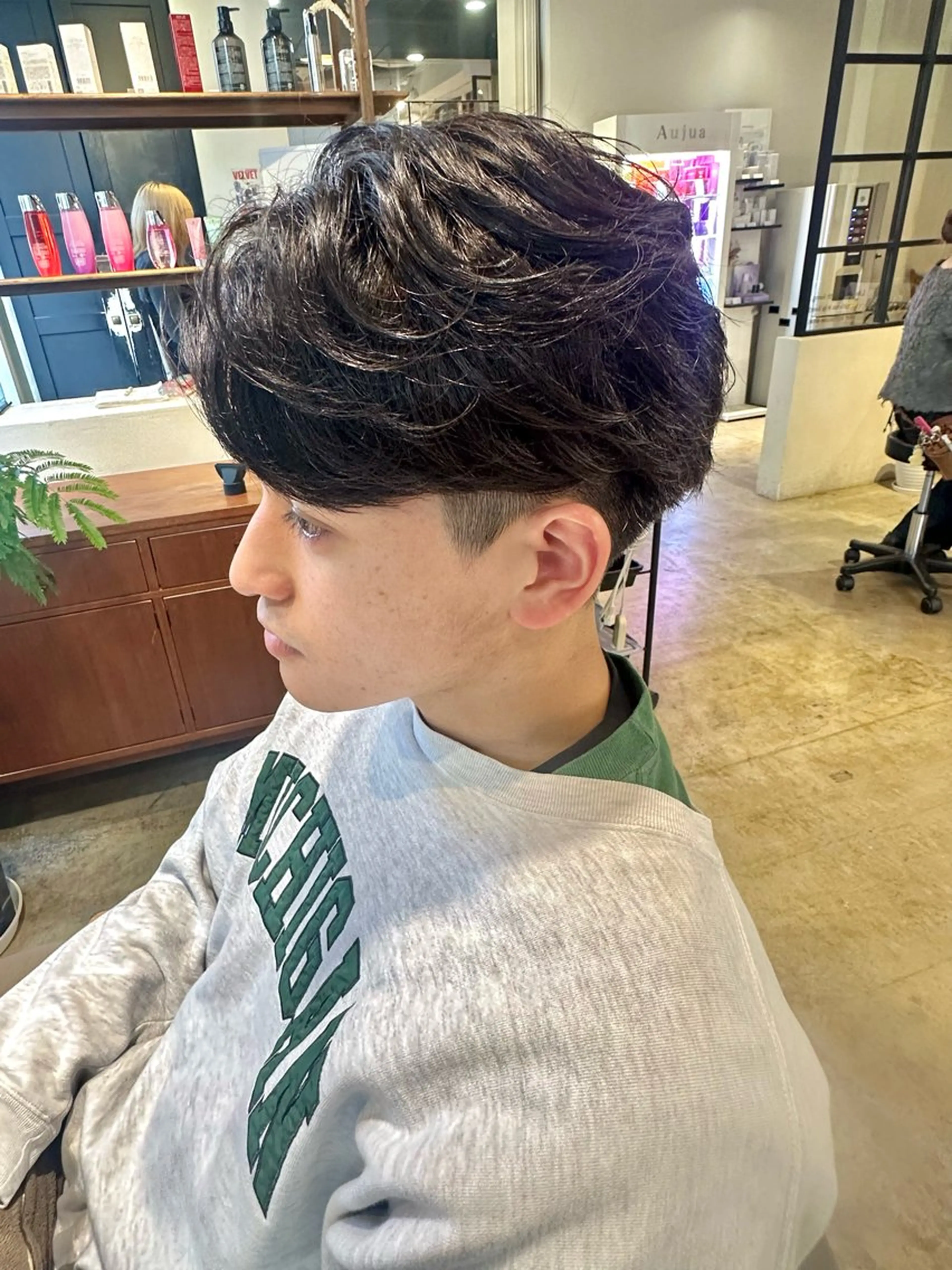 パーマ メンズ カット パーマ 園冬稀/メンズカット /メンズパーマのヘアスタイル