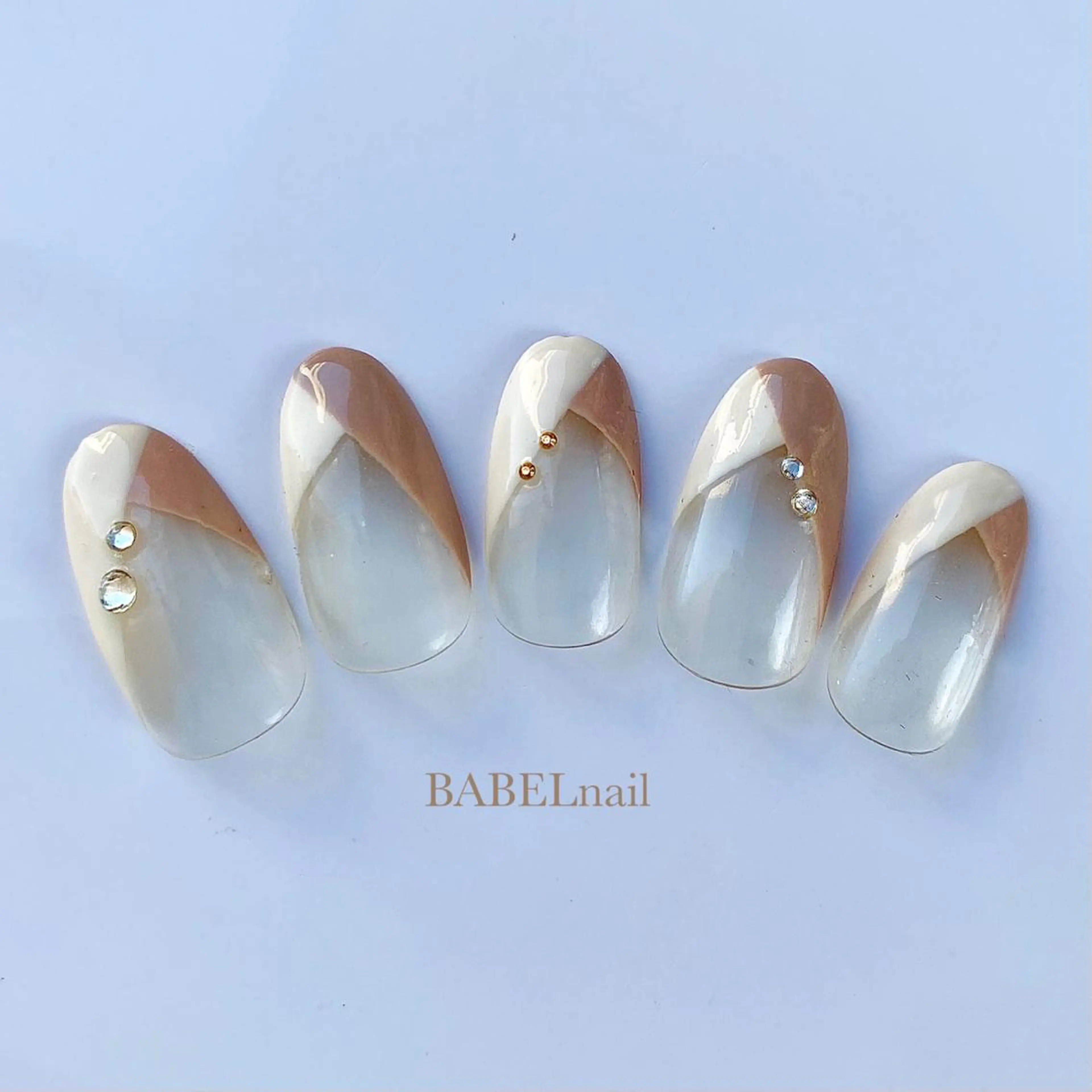 ネイル アートネイル ジェルネイル オフィスネイル ショートネイル ハンドネイル BABELバベル所属・江戸川橋✨BABEL 【バベル】大人可愛いのネイルデザイン