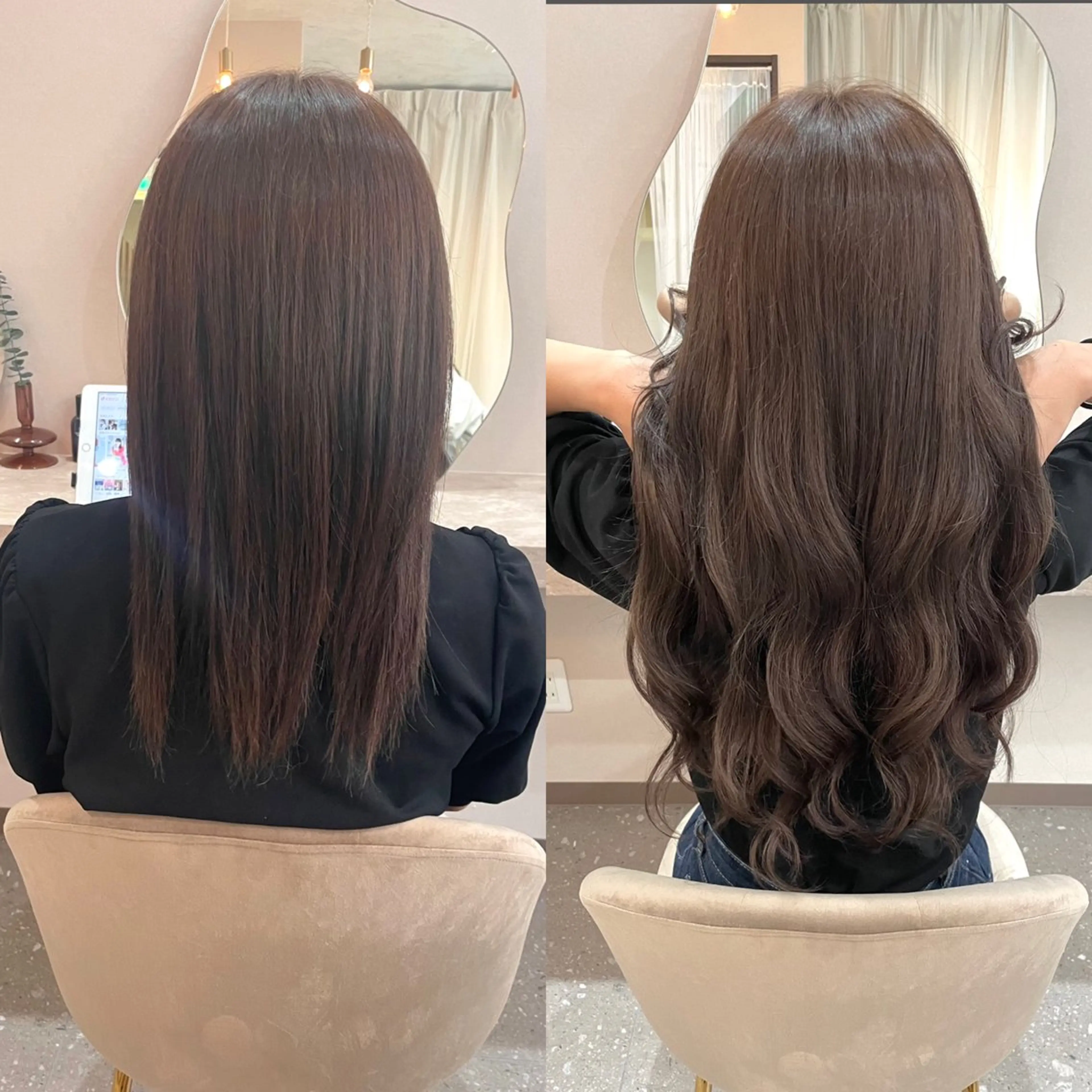 ロング エクステ＆ヘアセット Milaのヘアスタイル