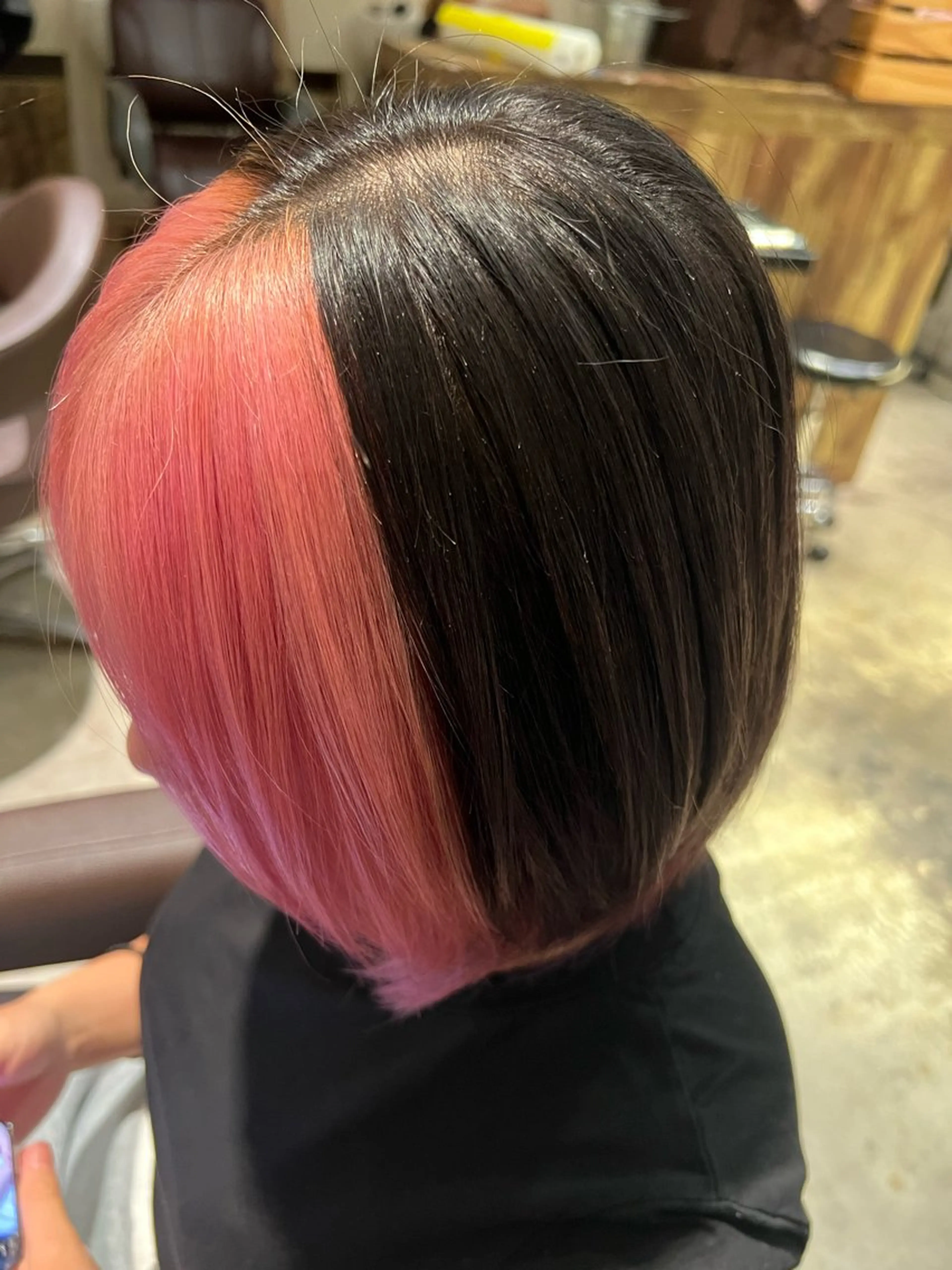 ミディアム カラー ヘアカラー HAIR＆MAKE EARTH  戸塚店所属・透明感デザインカラー /髙橋/白髪ぼかし可のヘアスタイル