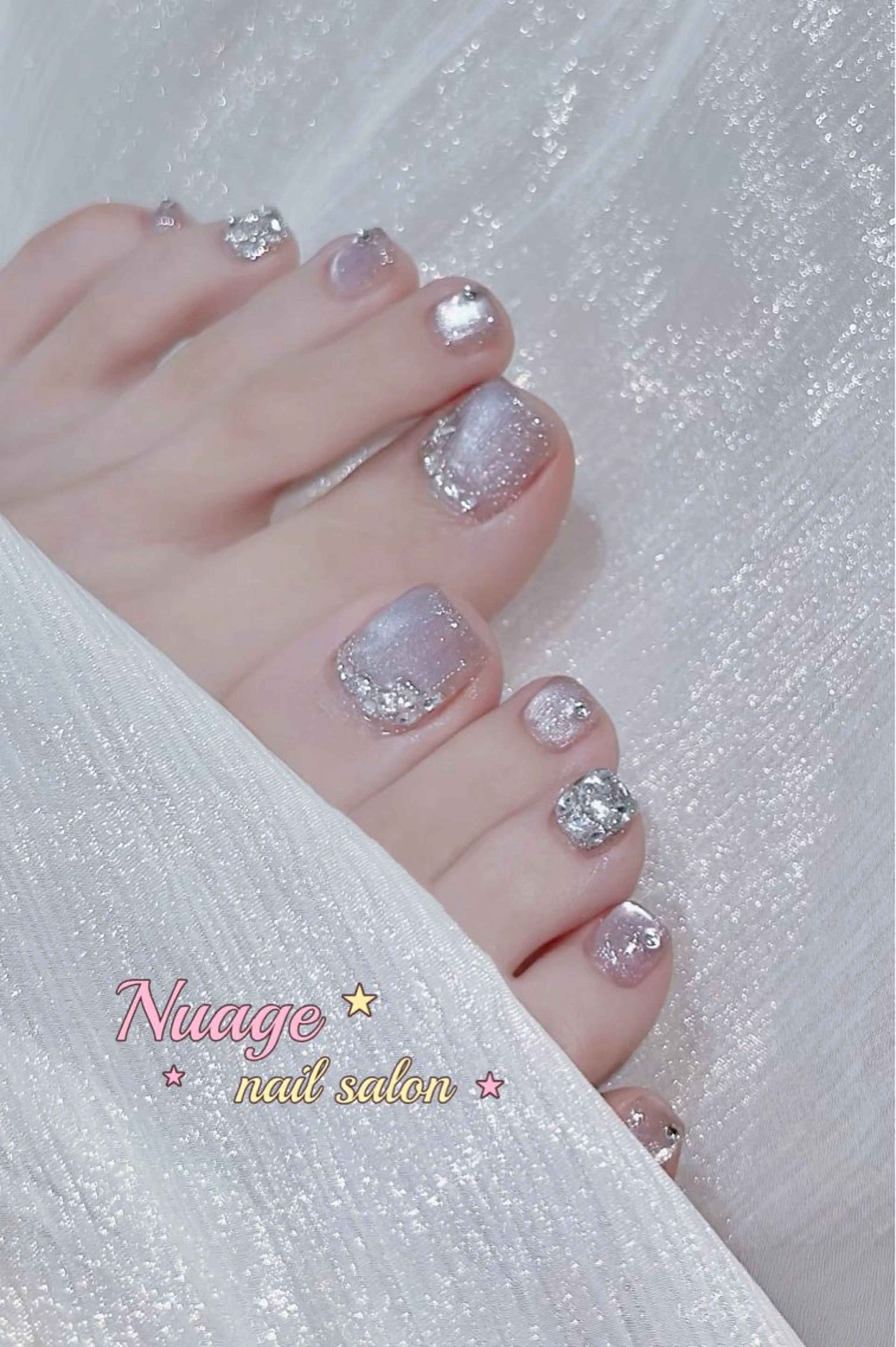 ネイル シンプルネイル Nuage ミレイのネイルデザイン