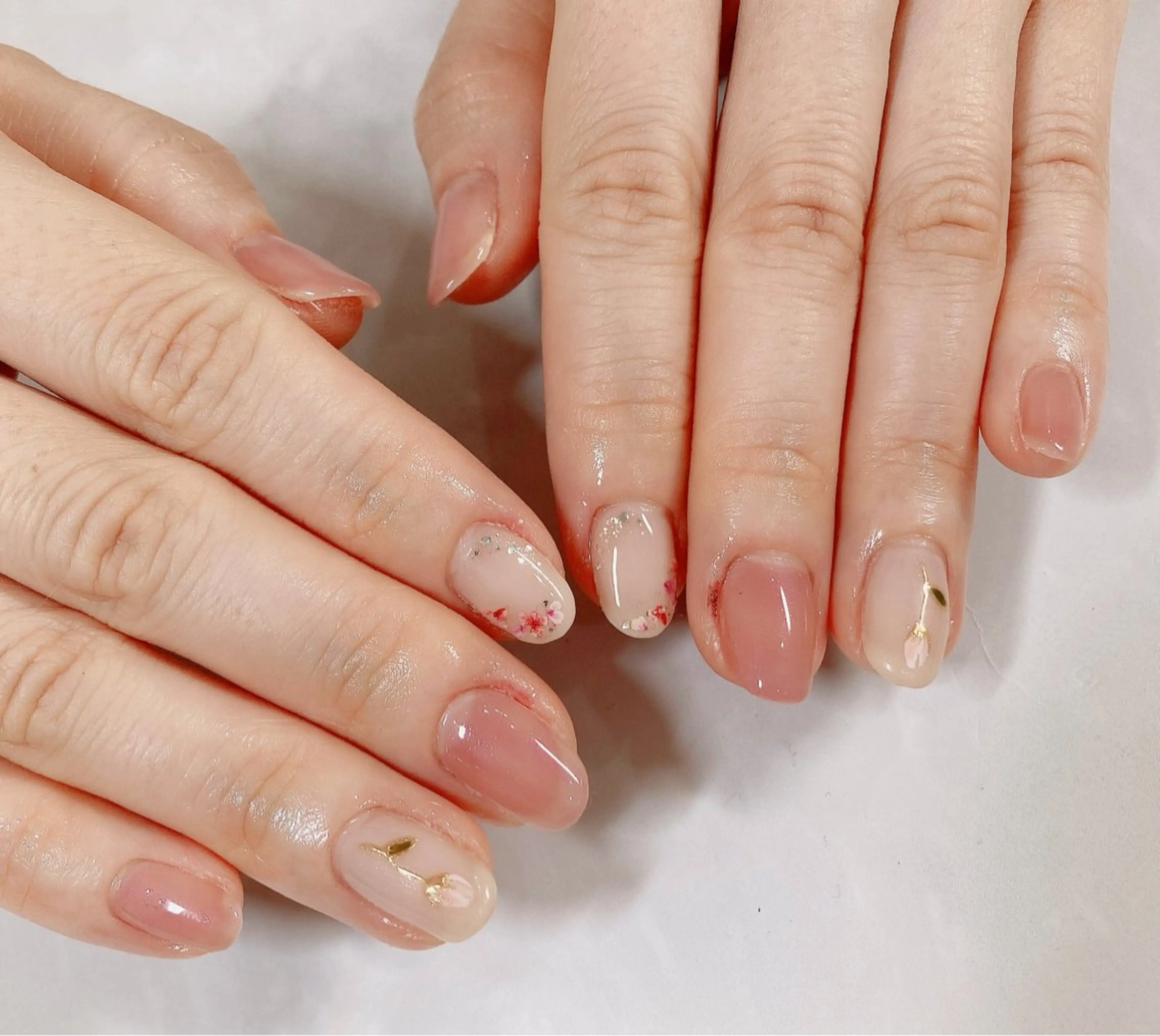 ネイル BURGUNDY keikoのネイルデザイン