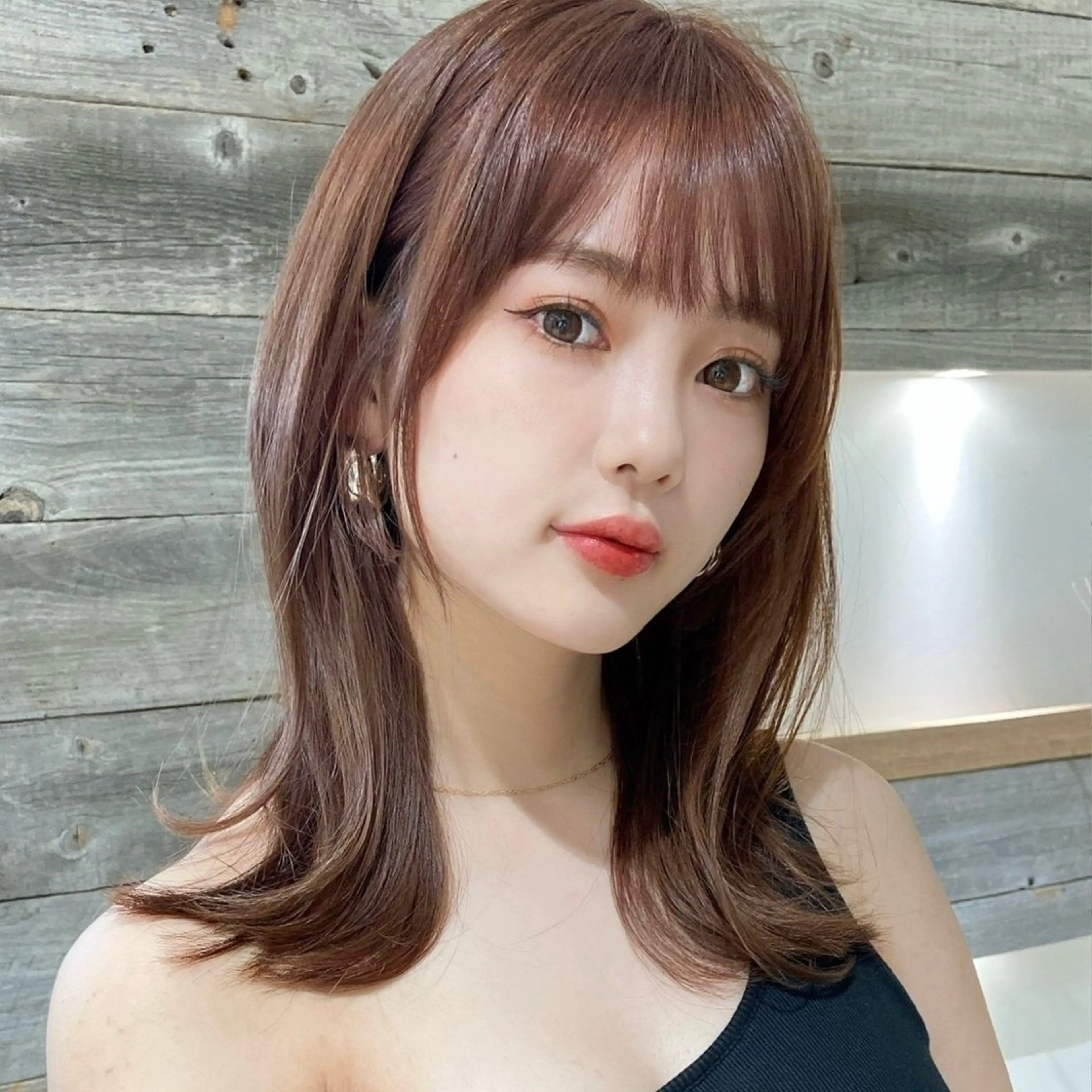 ロング カラー ブリーチ ケアブリーチ ダブルカラー インナーカラー ブリーチなしカラー ヘアカラー トリートメント IVY所属・髪質改善/韓国ヘア 顔まわり特化yutoのヘアスタイル