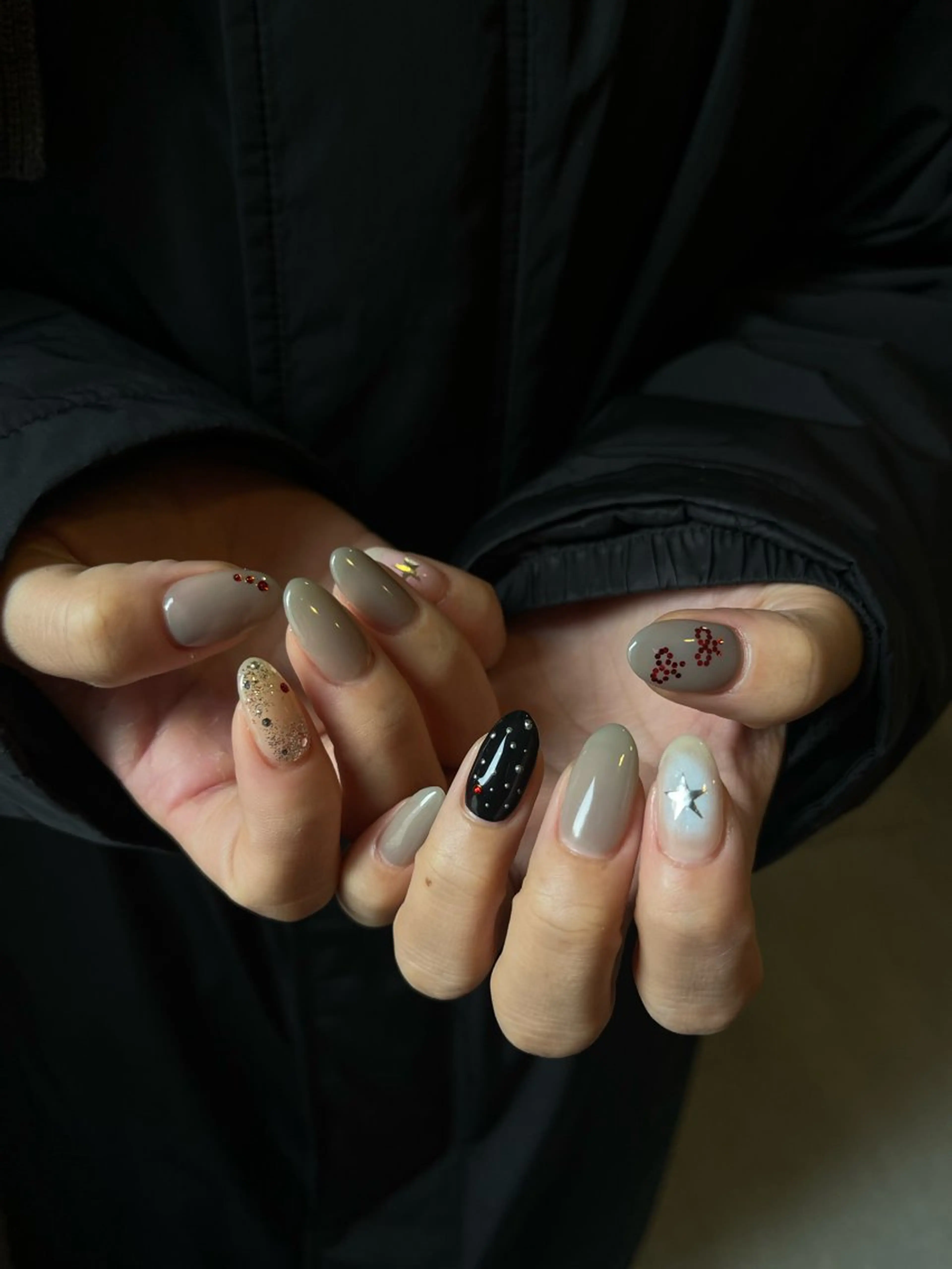 【hand】オフなし5本アート✨の写真