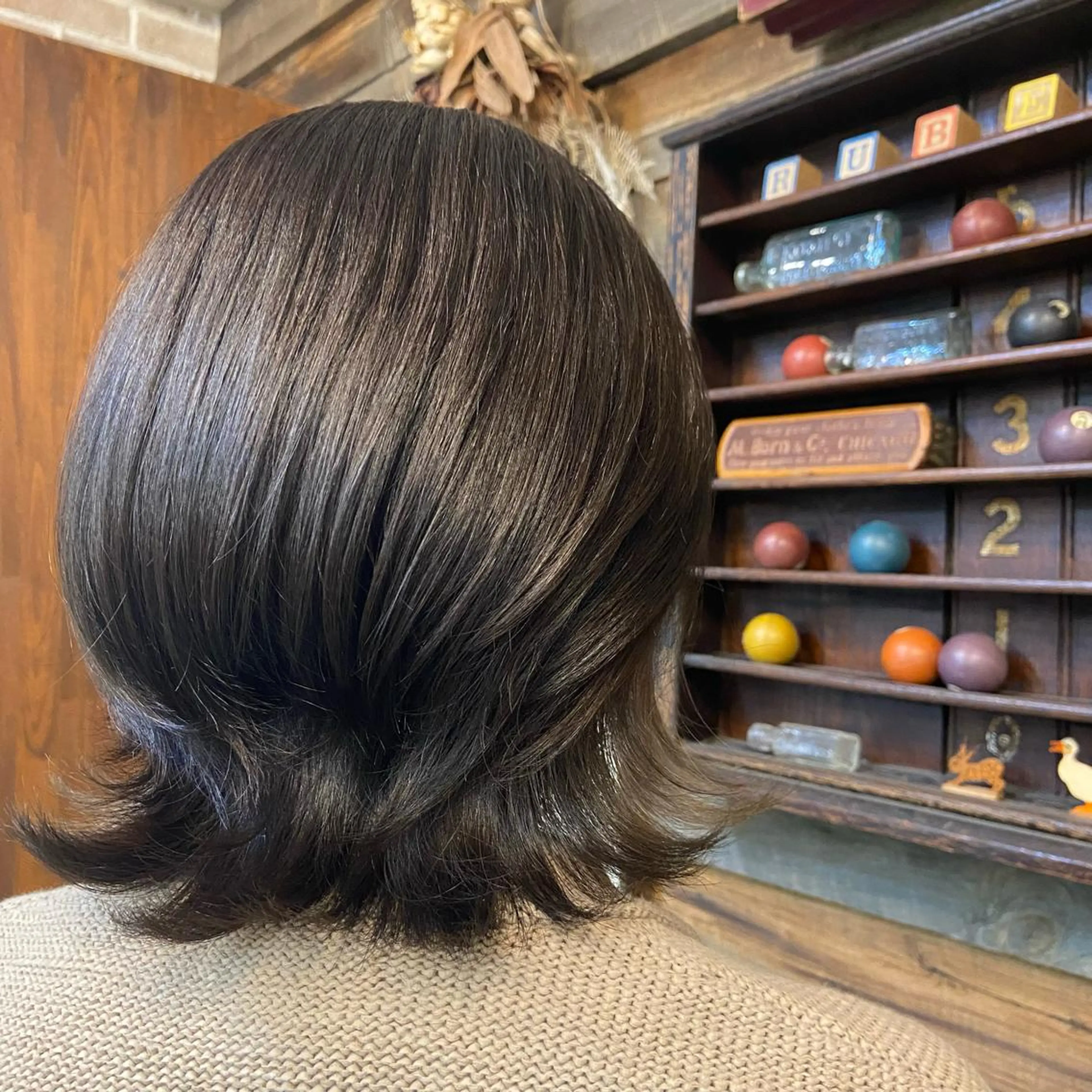 ミディアム カラー ヘアカラー 川崎 かなでのヘアスタイル
