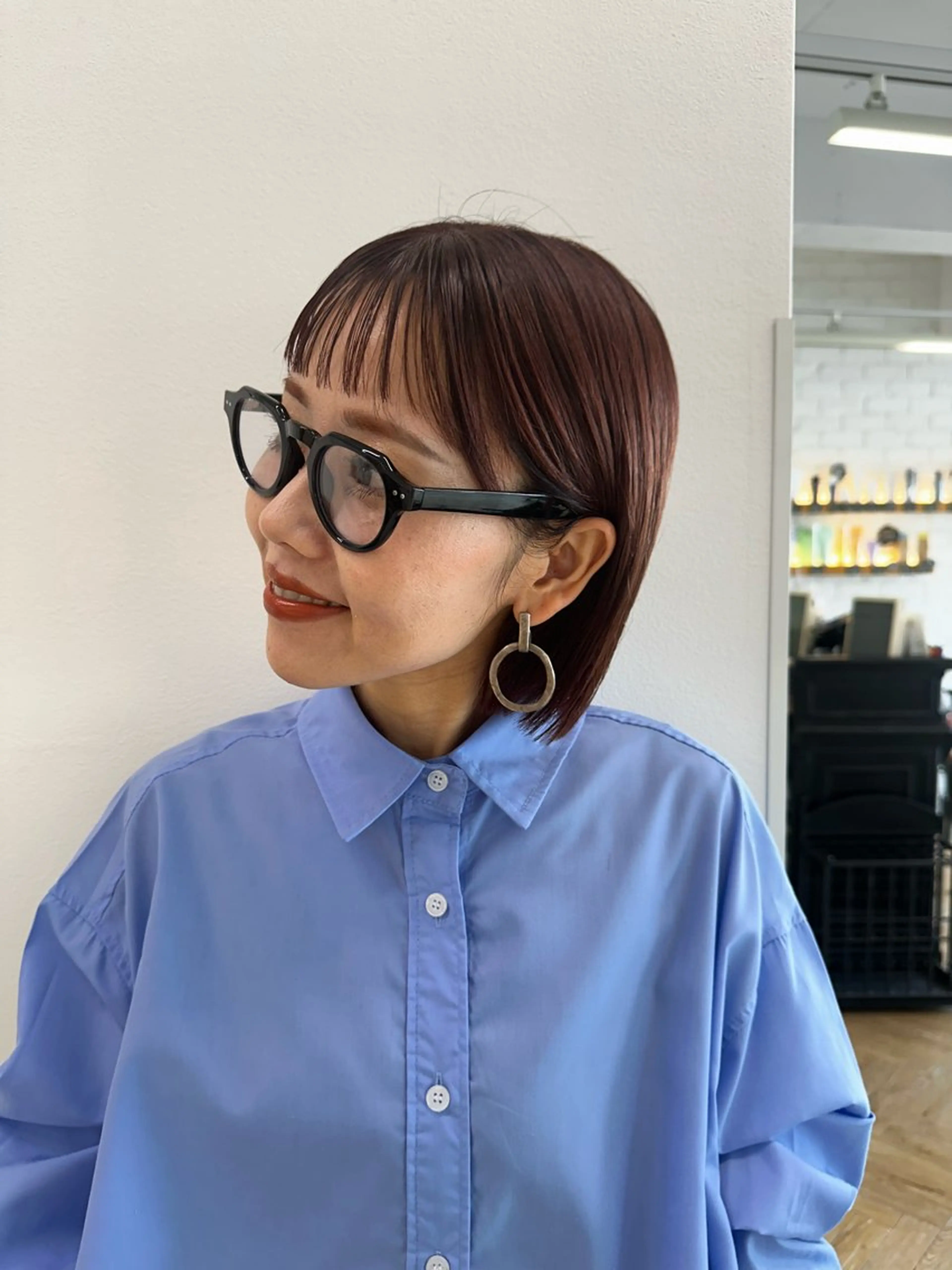 ショート カット ヘッドスパ 髪質改善/韓国/ ヘアセット/夏美のヘアスタイル