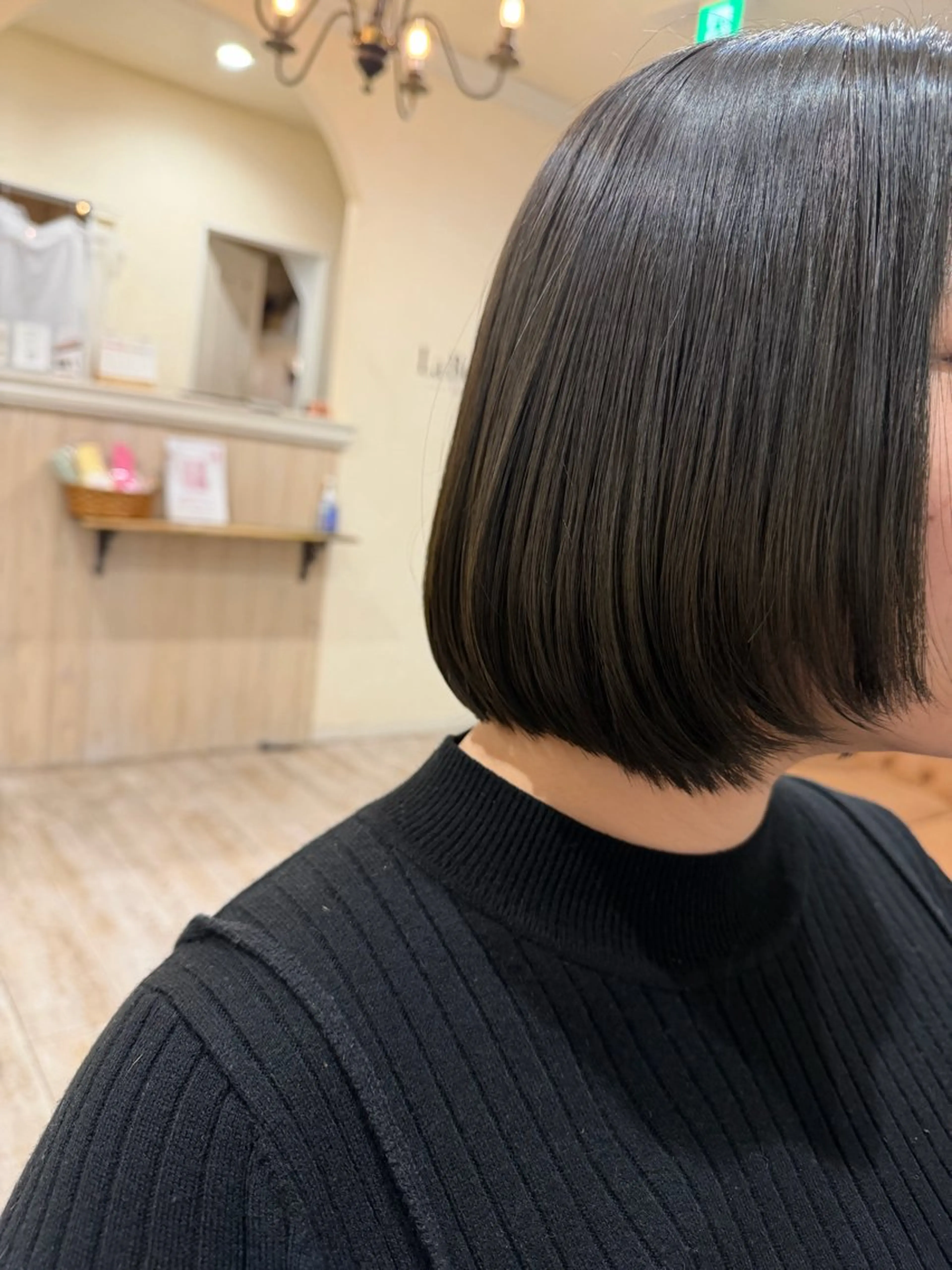 ショート カラー ボブレイヤー ボブ 髪質改善 レイヤーカット カット ヘアカラー トリートメント 新越谷noble店長 松本拓也▶◀*.のヘアスタイル
