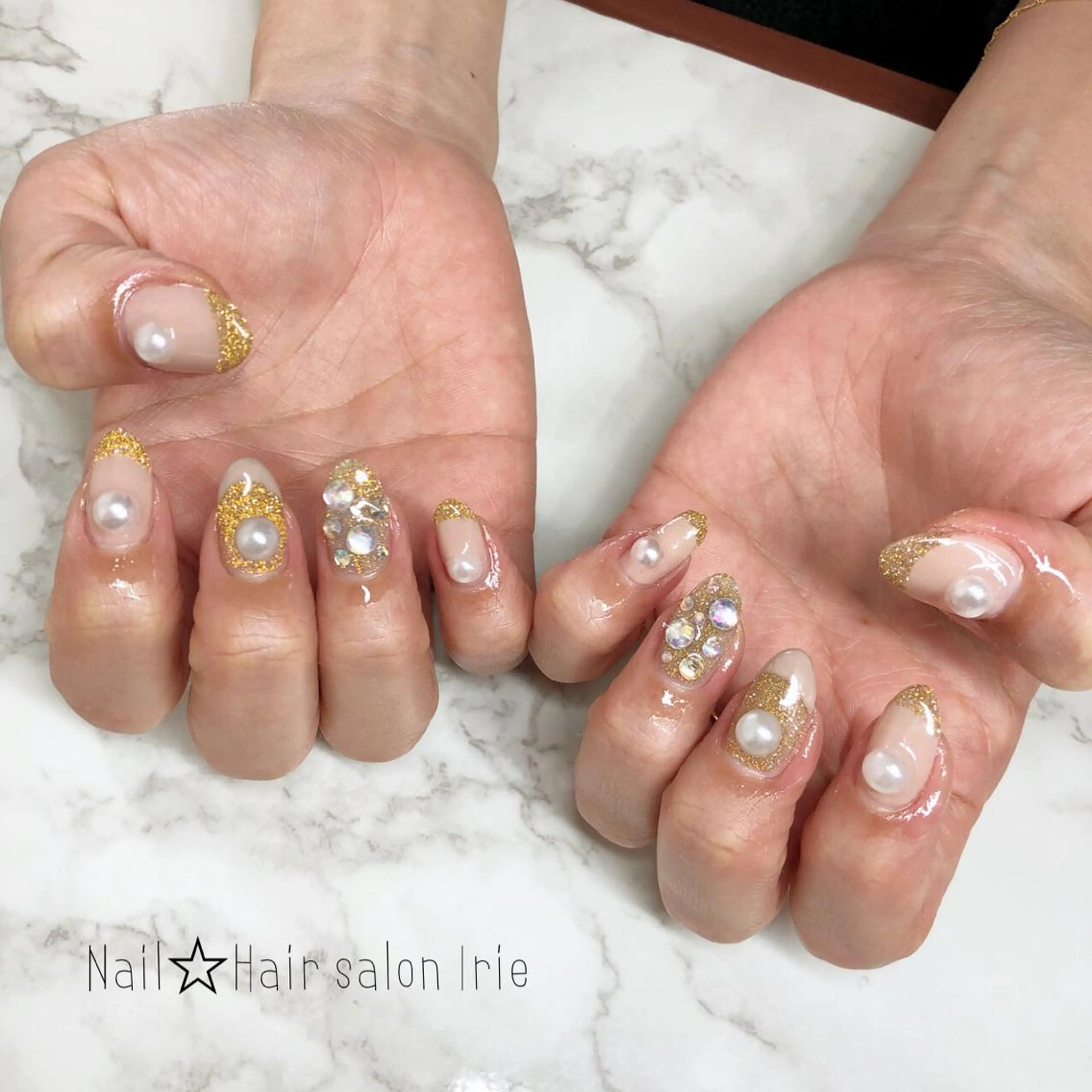 ネイル ハンドネイル Hair salon Irie所属・與儀 知佳のネイルデザイン