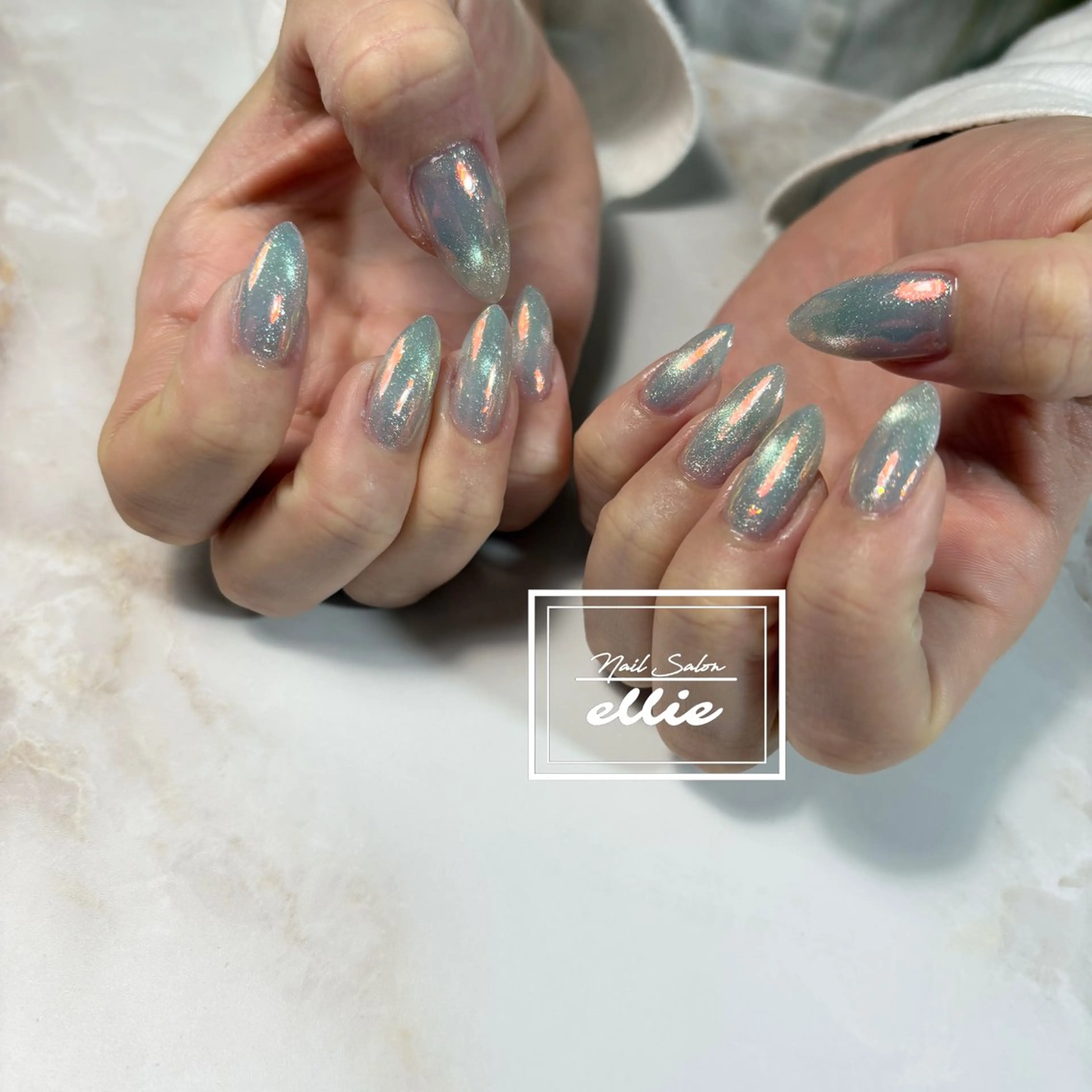 ネイル フラッシュネイル マグネットネイル ハンドネイル Nail Salon ellie 🐣のネイルデザイン