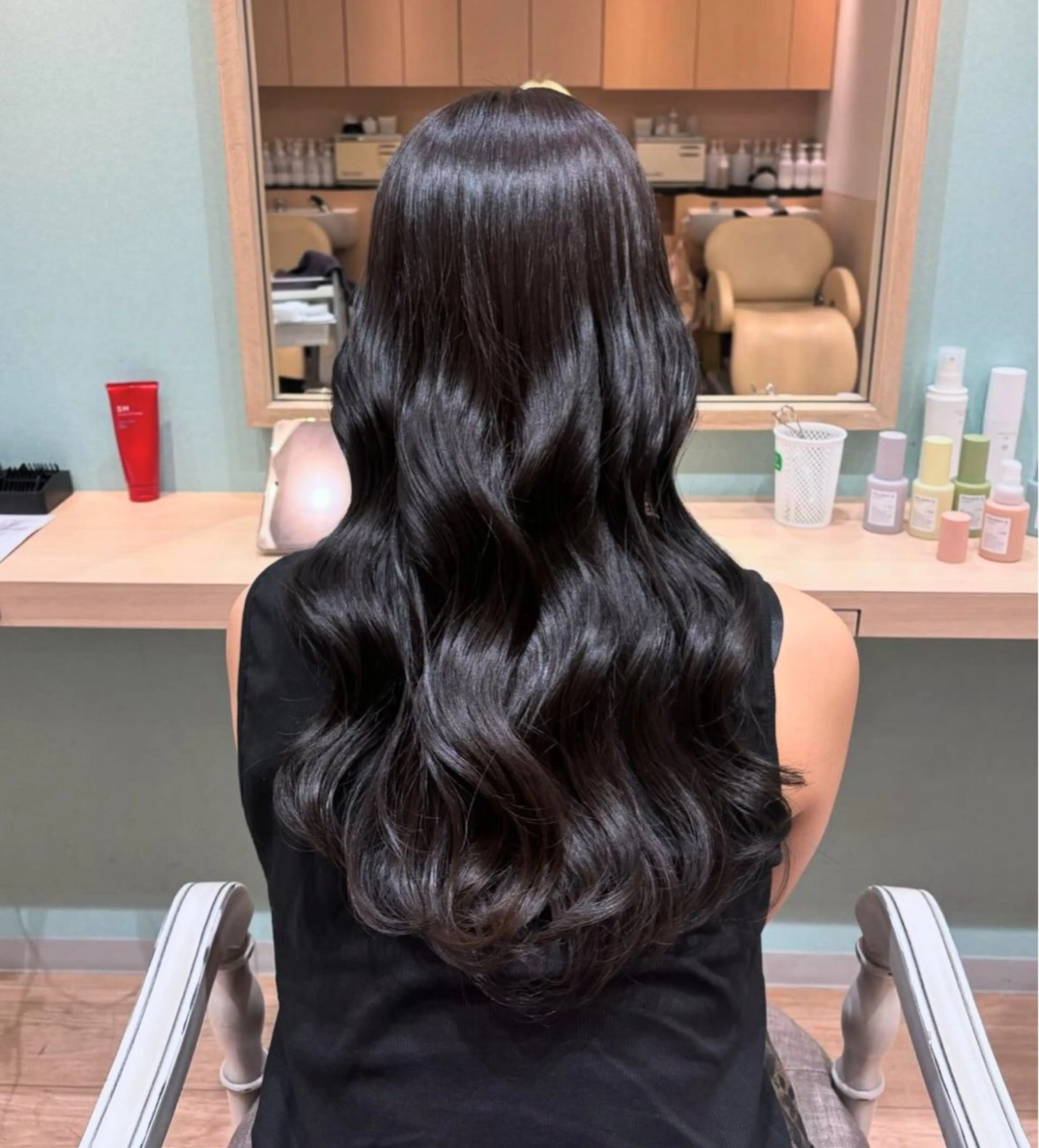 ロング 透明感カラー⭐︎ コナツのヘアスタイル