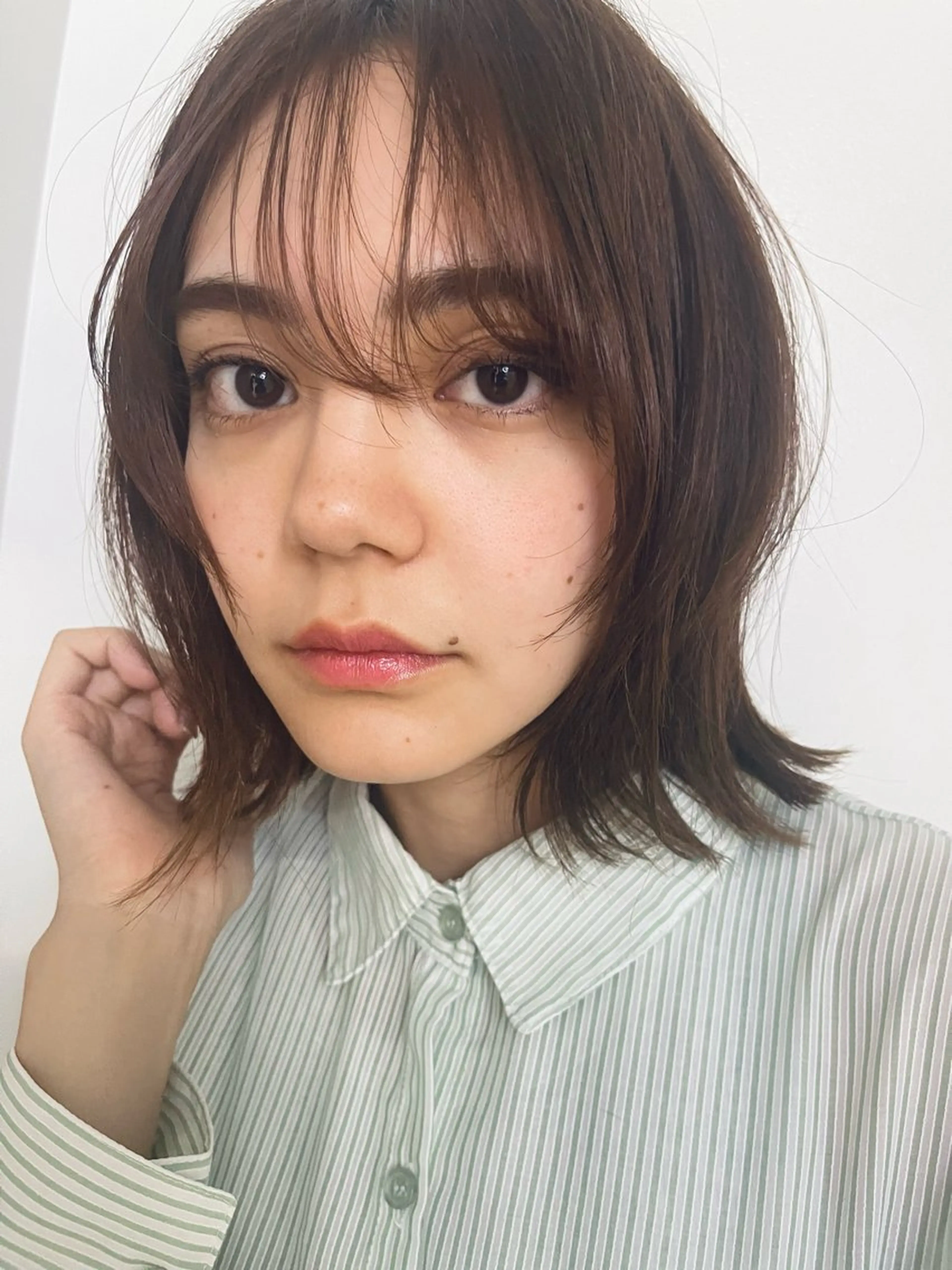 ミディアム 外ハネヘア 人気沸騰中✨ヘア メイク✨フジモリのヘアスタイル