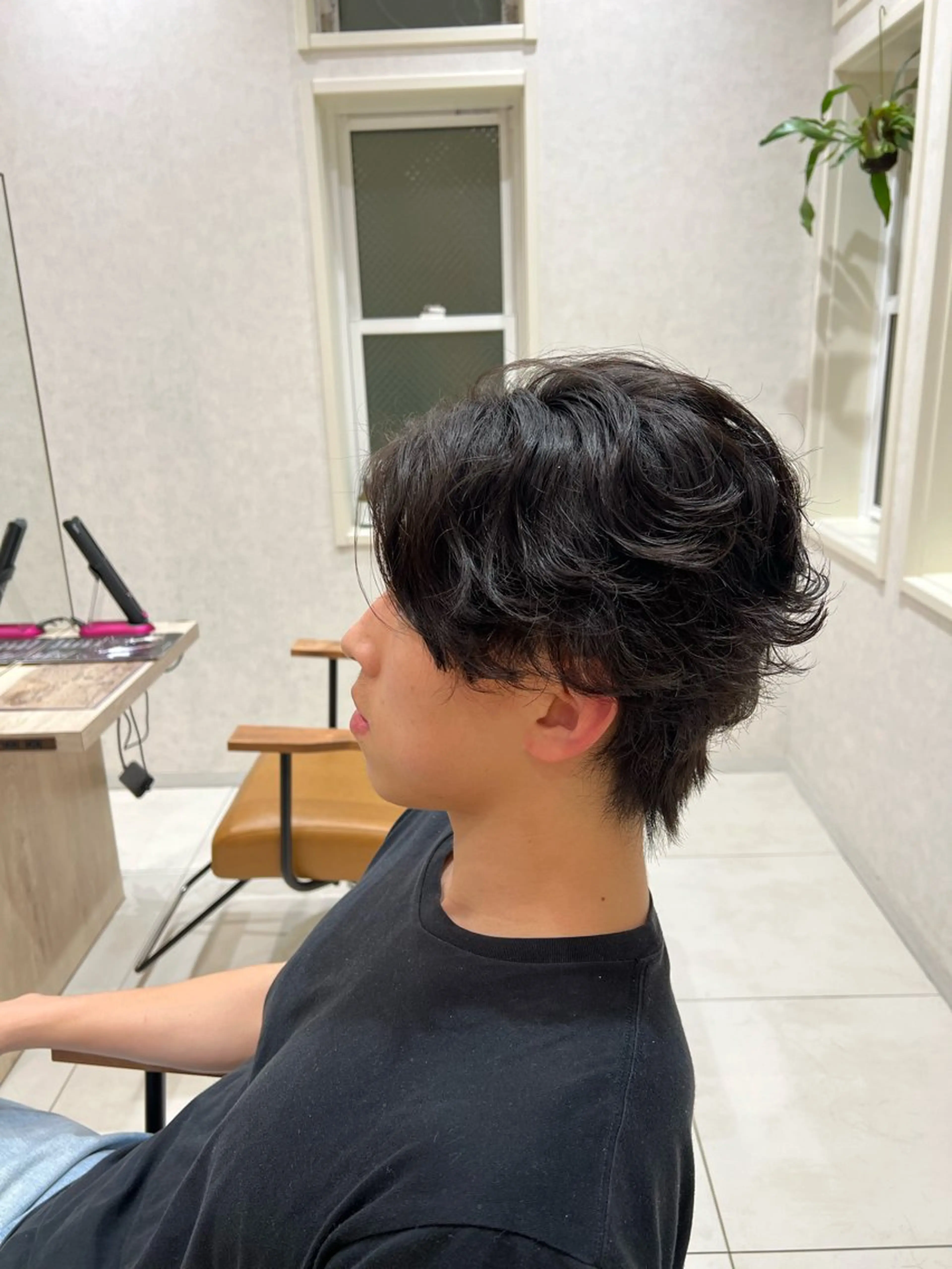 メンズ カルマパーマ メンズパーマ カット パーマ メンズ特化フェザー パーマ🚗タケシのヘアスタイル