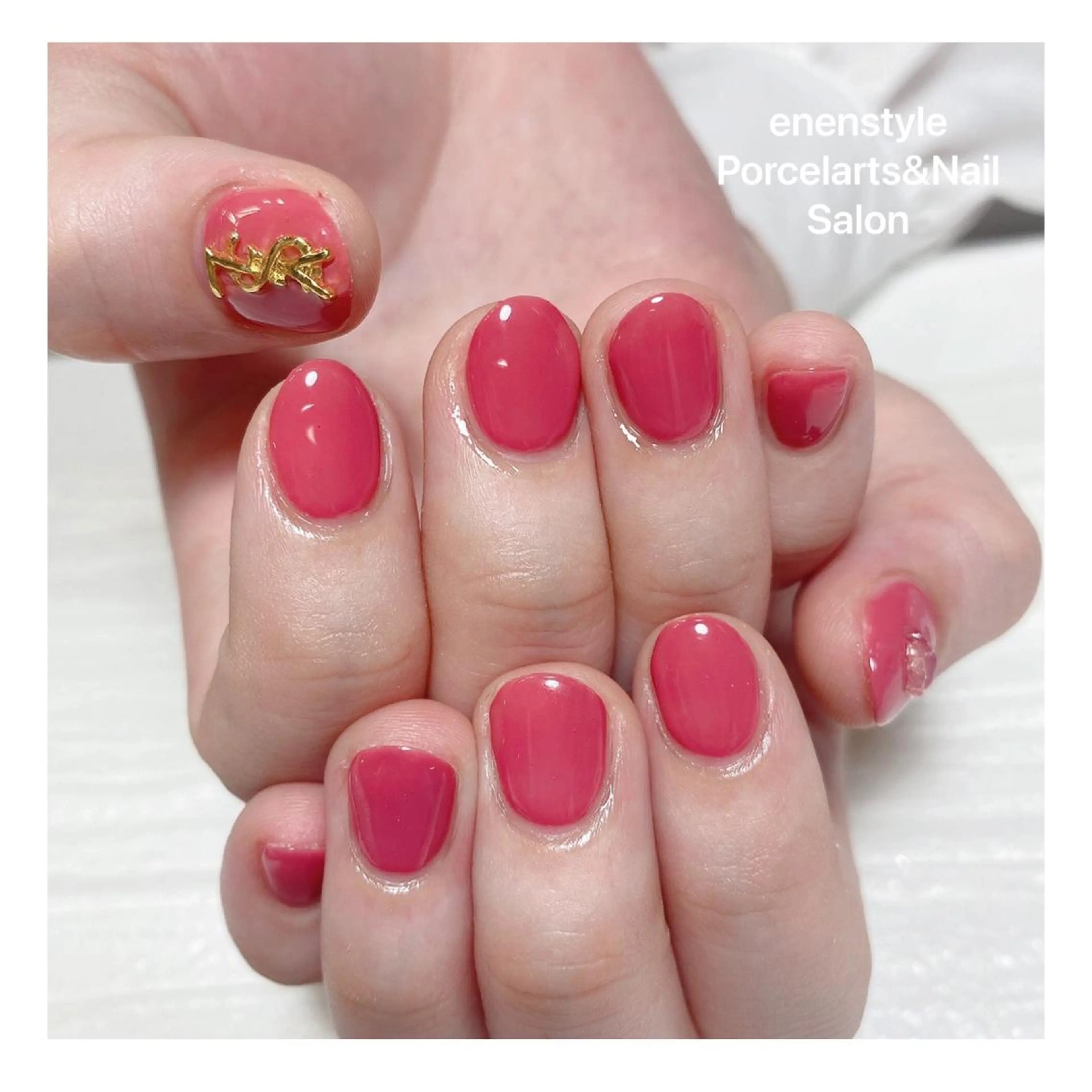 ショート ネイル 👑enen style👑のネイルデザイン