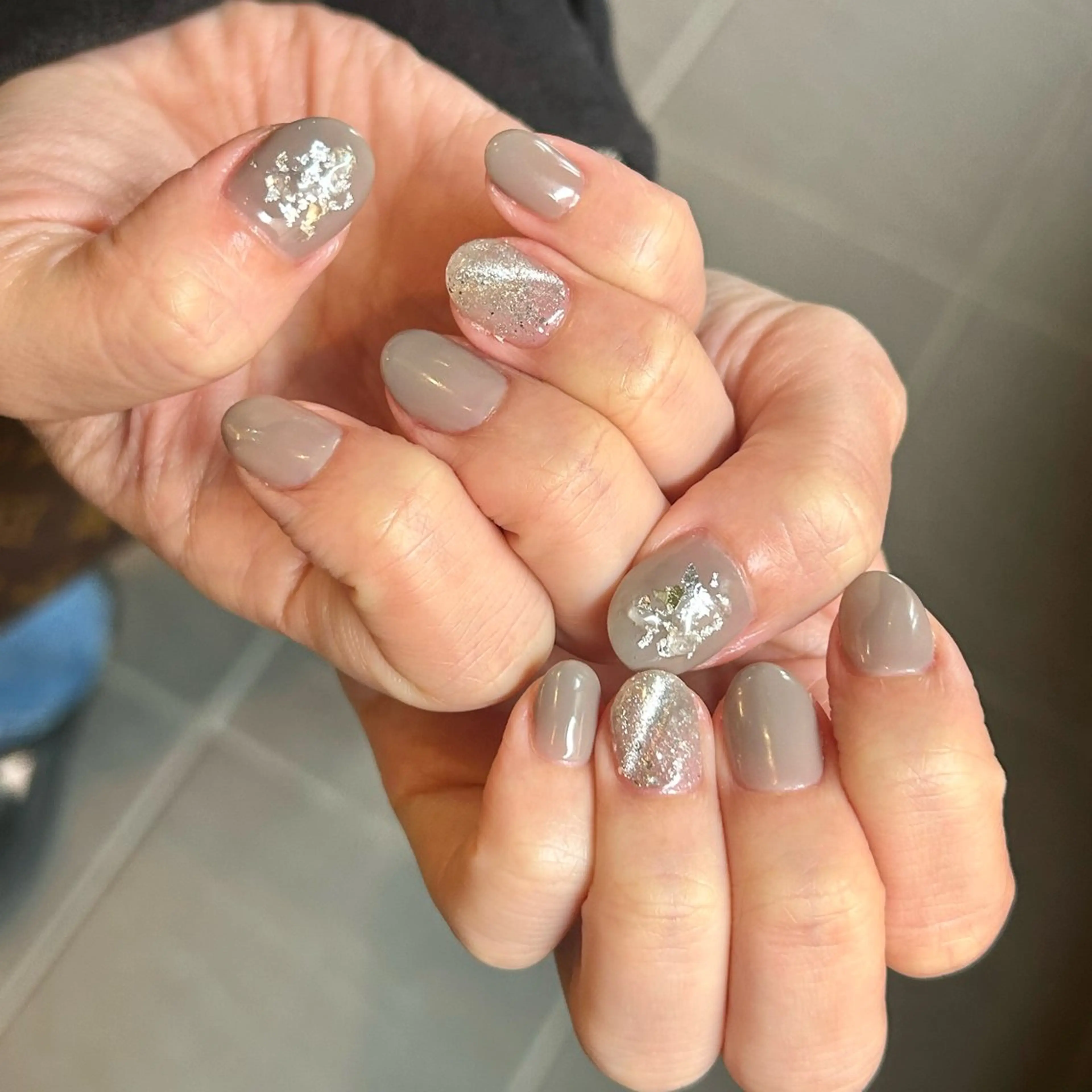 ネイル ワンカラーネイル 遠藤 未樹のネイルデザイン