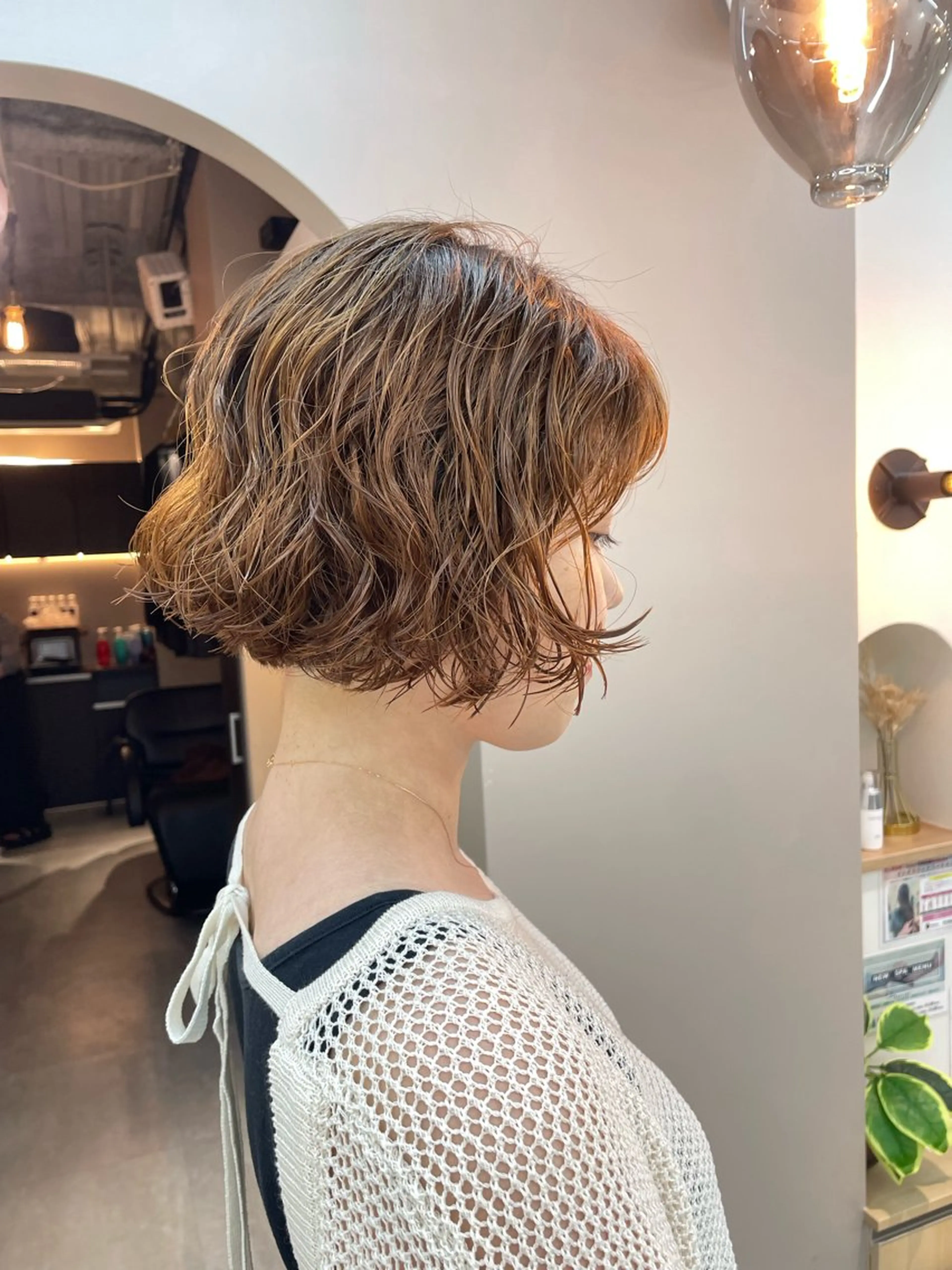 🤍レディースカットパーマ🤍の写真