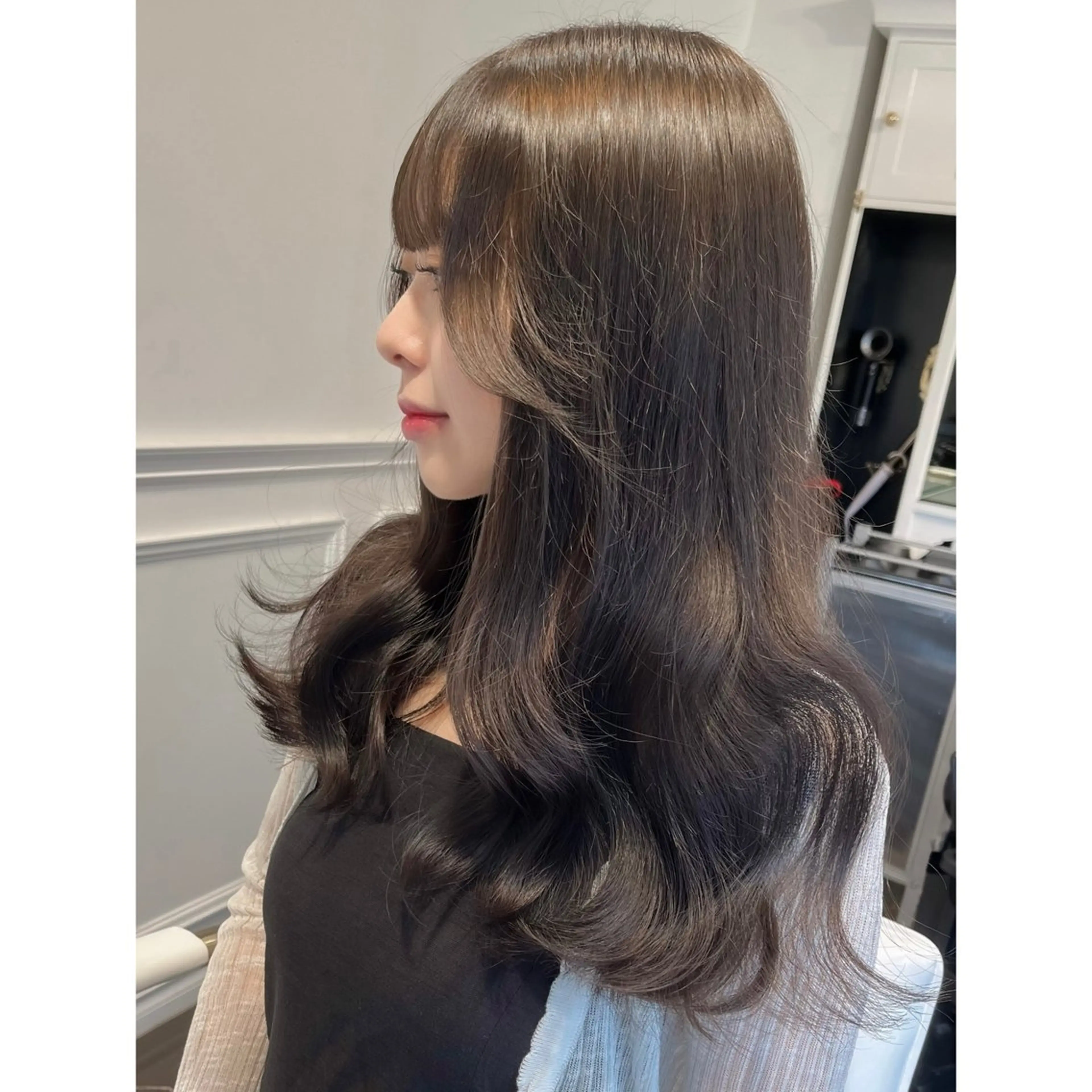 ロング カラー ブリーチ ヘアカラー miyu /トレンド カラー×艶髪のヘアスタイル