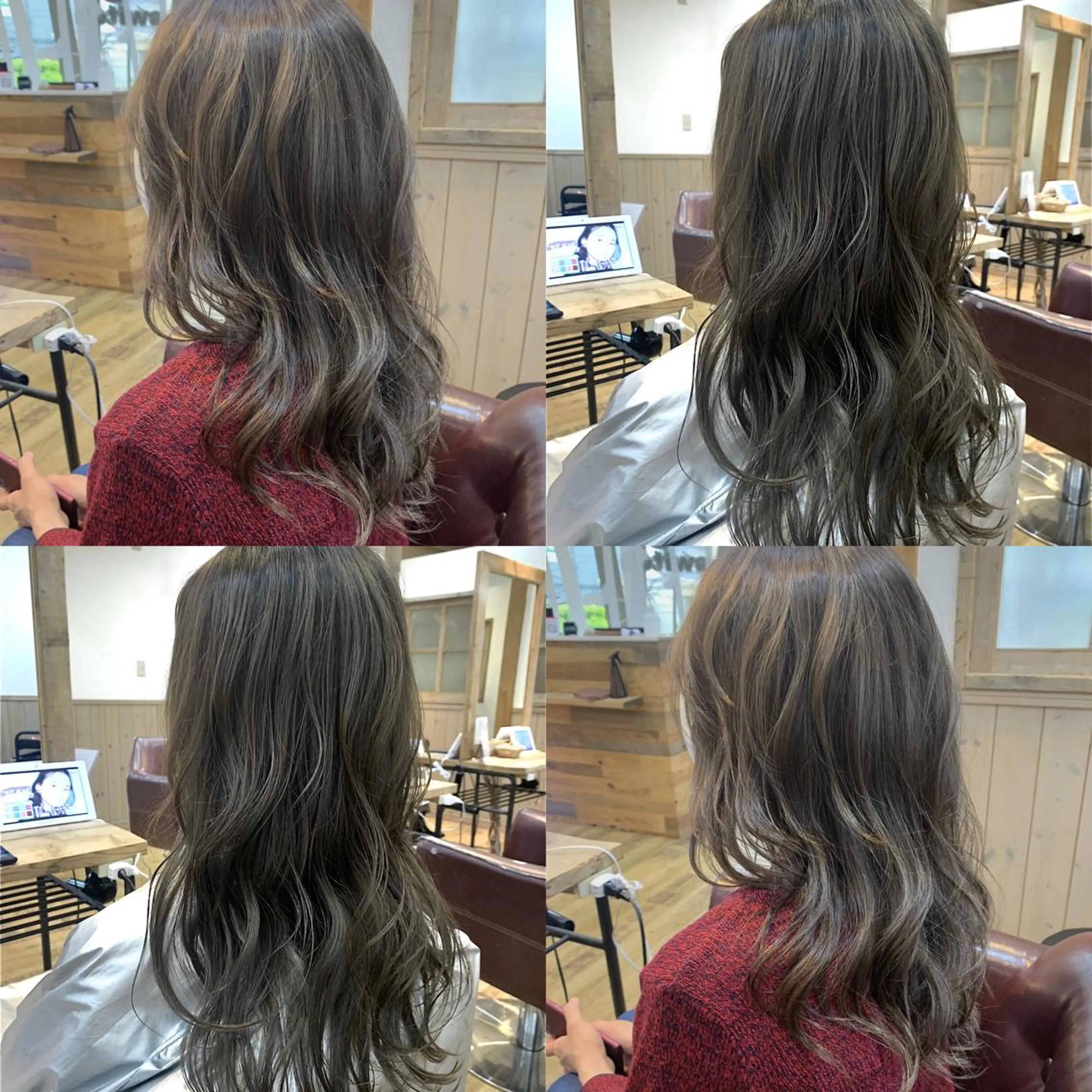 セミロング カラー クオルシアカラー VIE.ORNER 浦安店　三上真弥のヘアスタイル