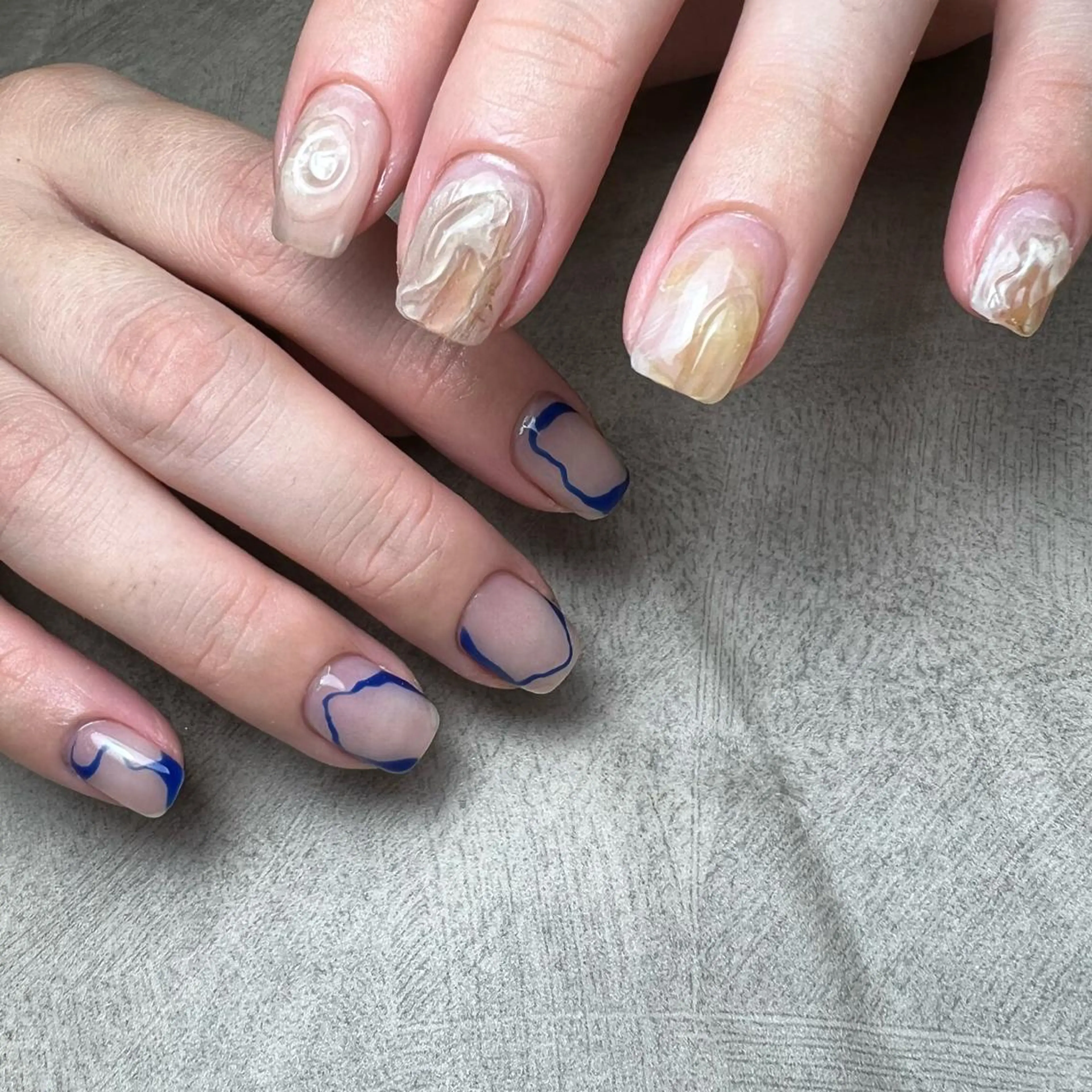 ネイル アートネイル ジェルネイル パラジェル MAKANI salonのネイルデザイン