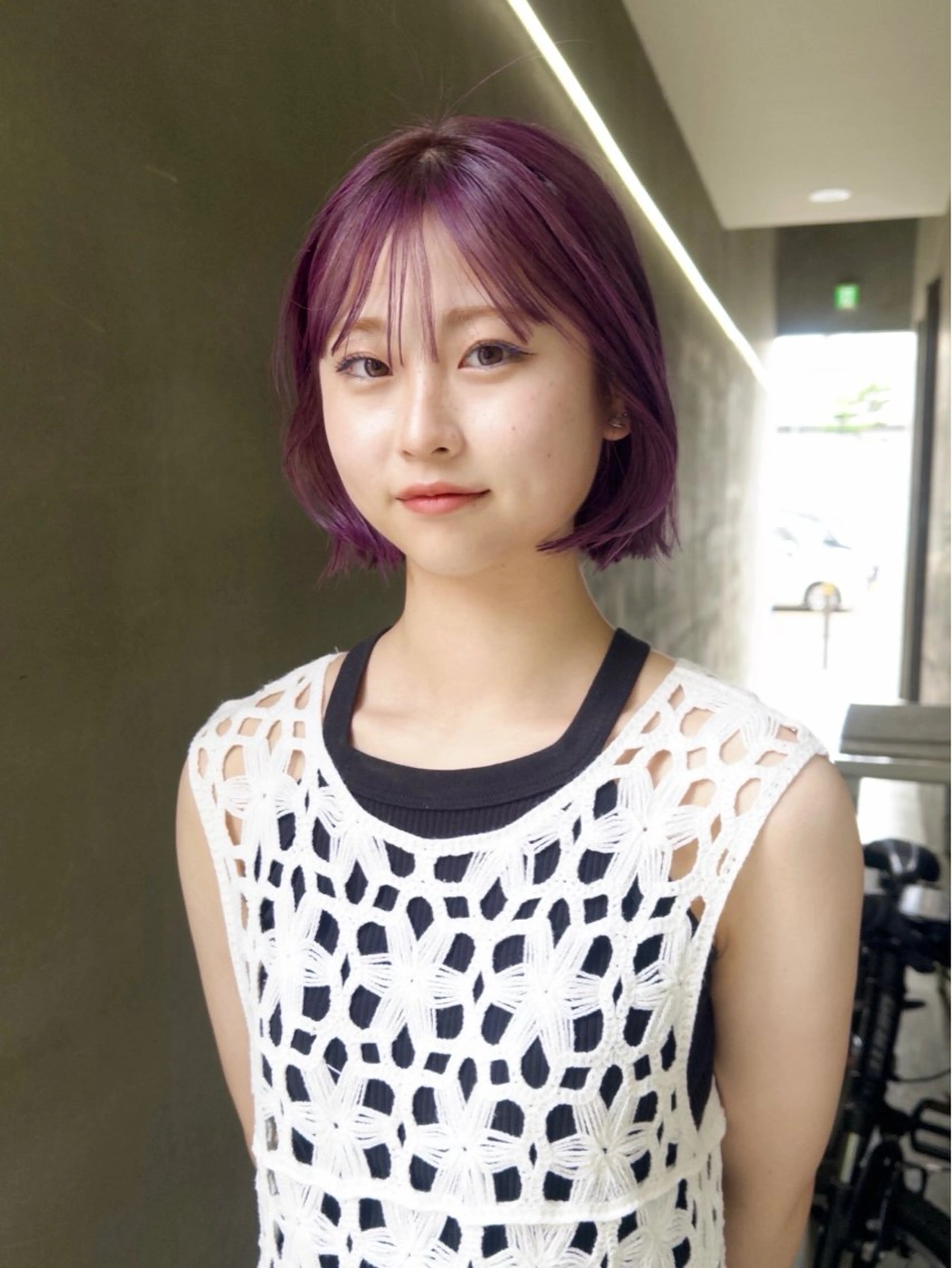 ミディアム ヘアカラー トリートメント karen 🌷名古屋、名駅のヘアスタイル