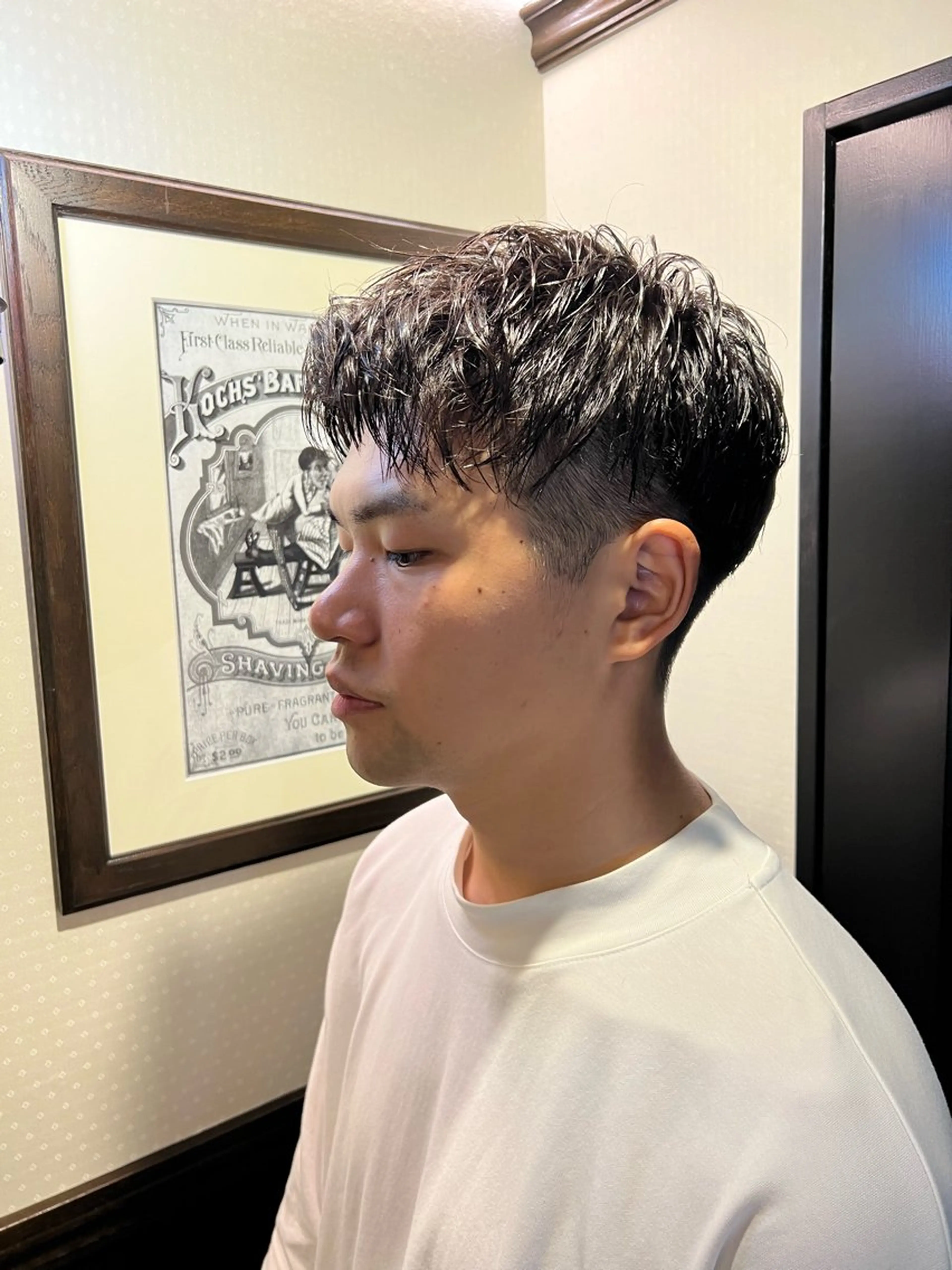 ショート メンズカット オカムラリョウのヘアスタイル