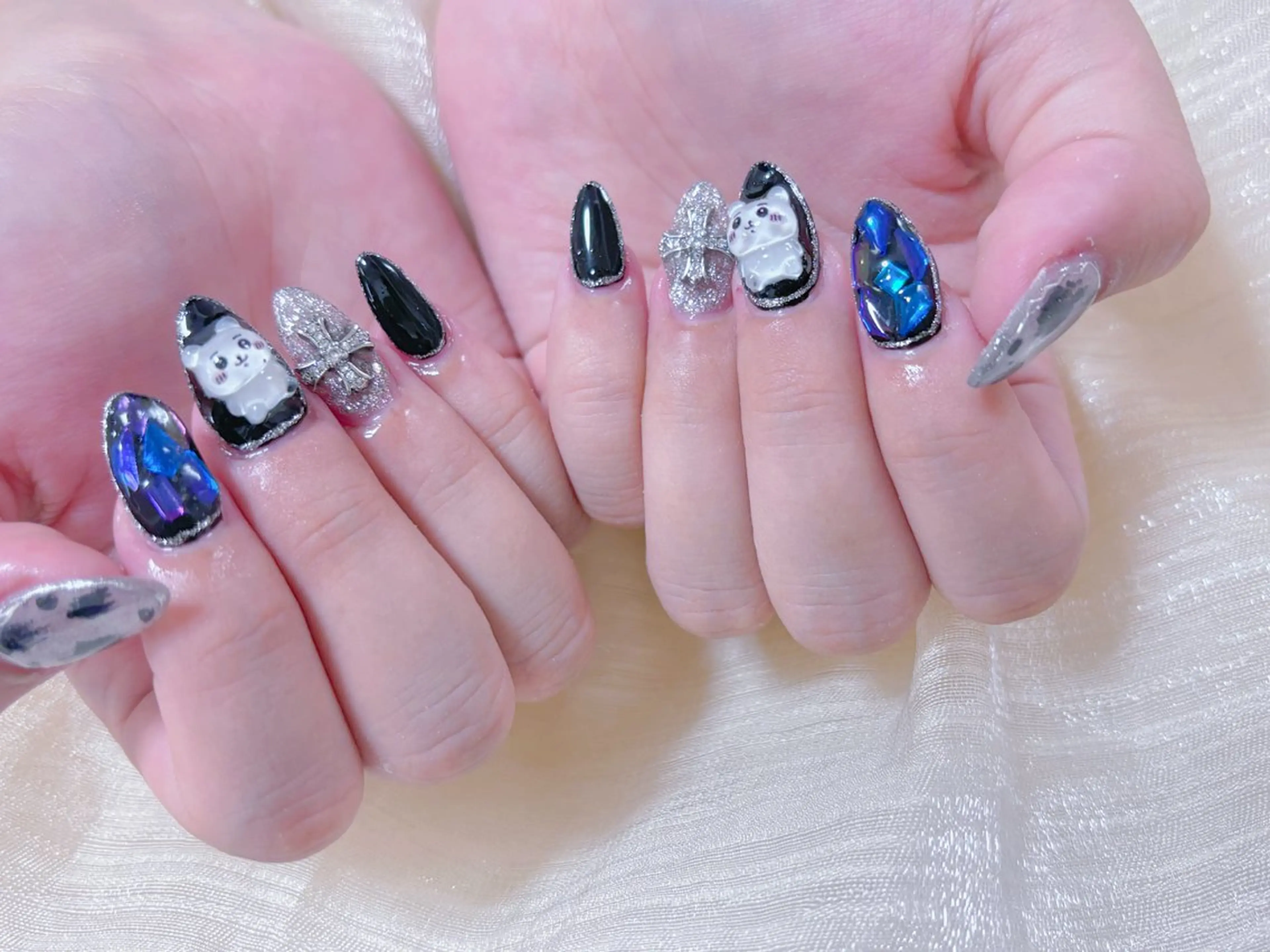 ネイル ハンドネイル ネイルサロンエクラ 🫧Shizukaのネイルデザイン