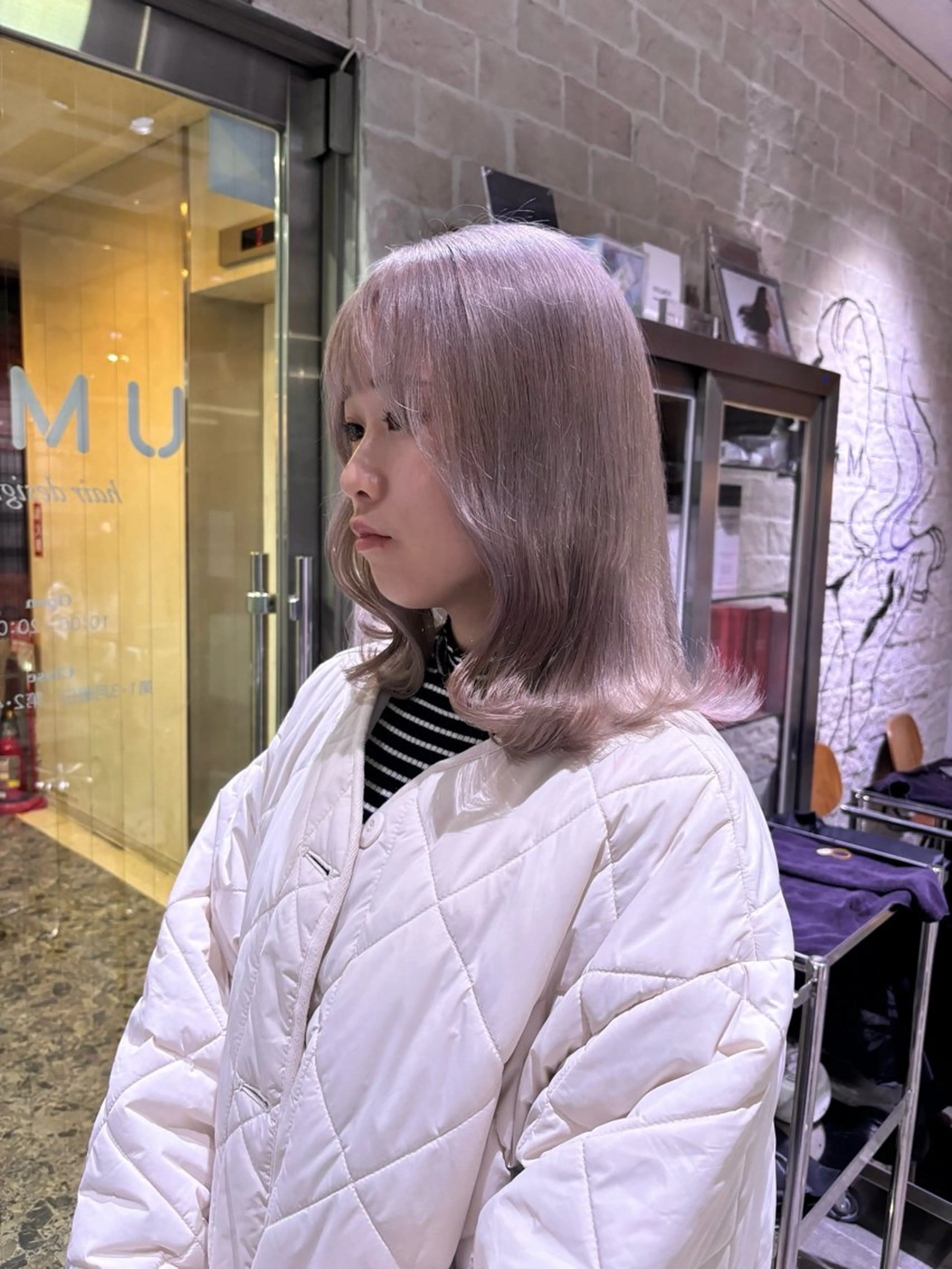 カラー カット ヘアカラー AYANE 韓国ヘア /レイヤーカットのヘアスタイル