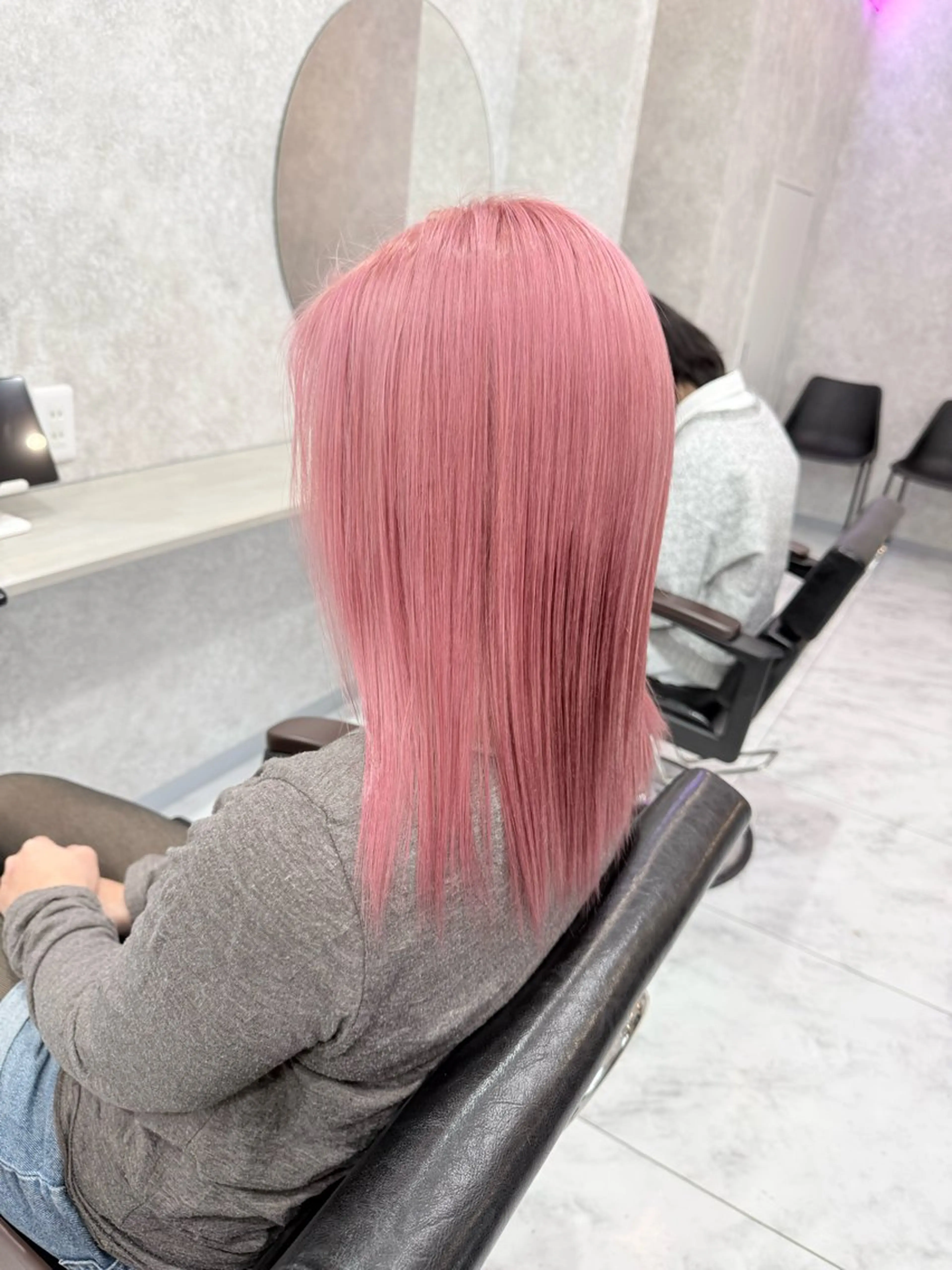 ミディアム カラー 🌺ハイトーン🌺 矢葺 なぎさ🌺🌺のヘアスタイル