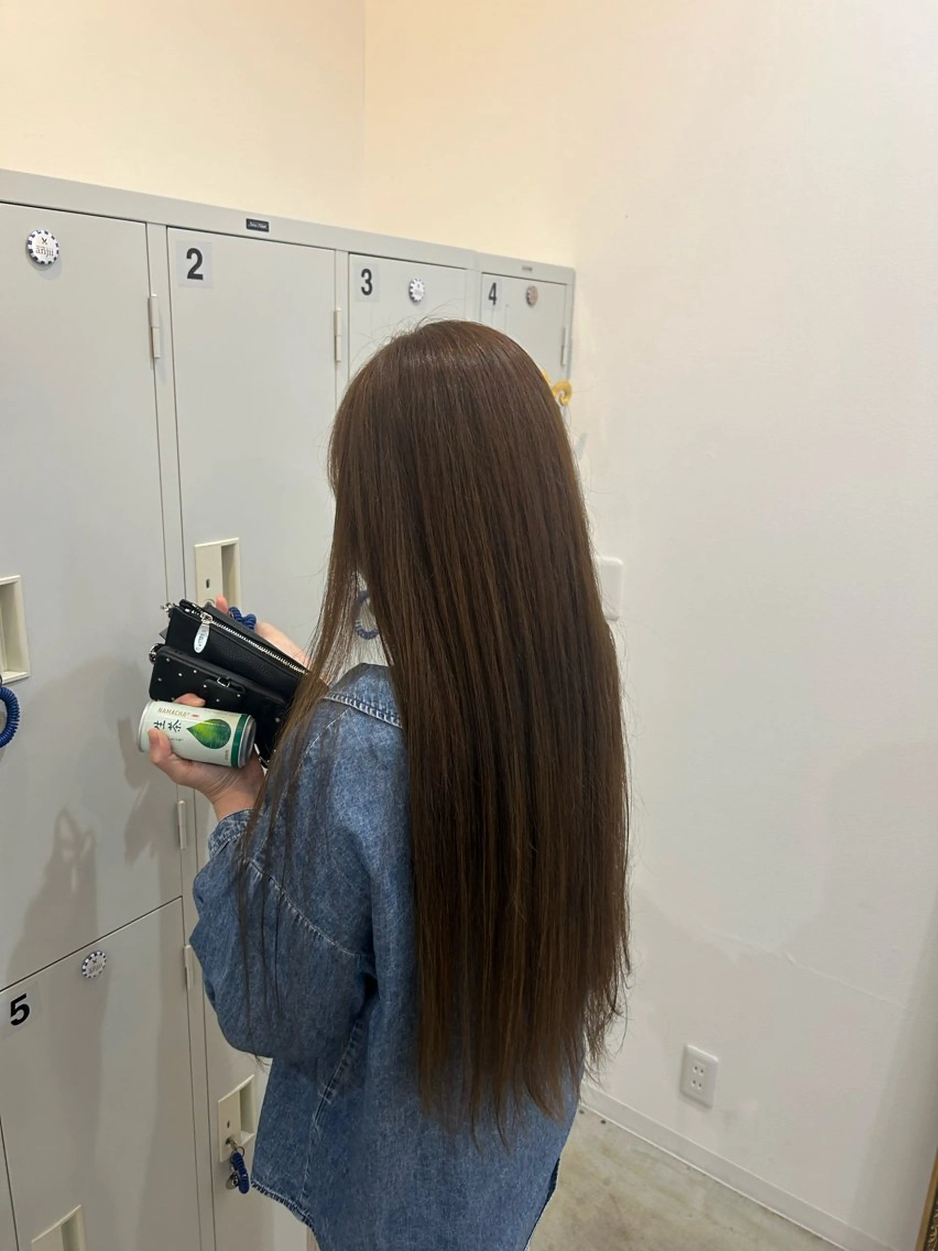 カラー ブラウンカラー anjii リンのヘアスタイル
