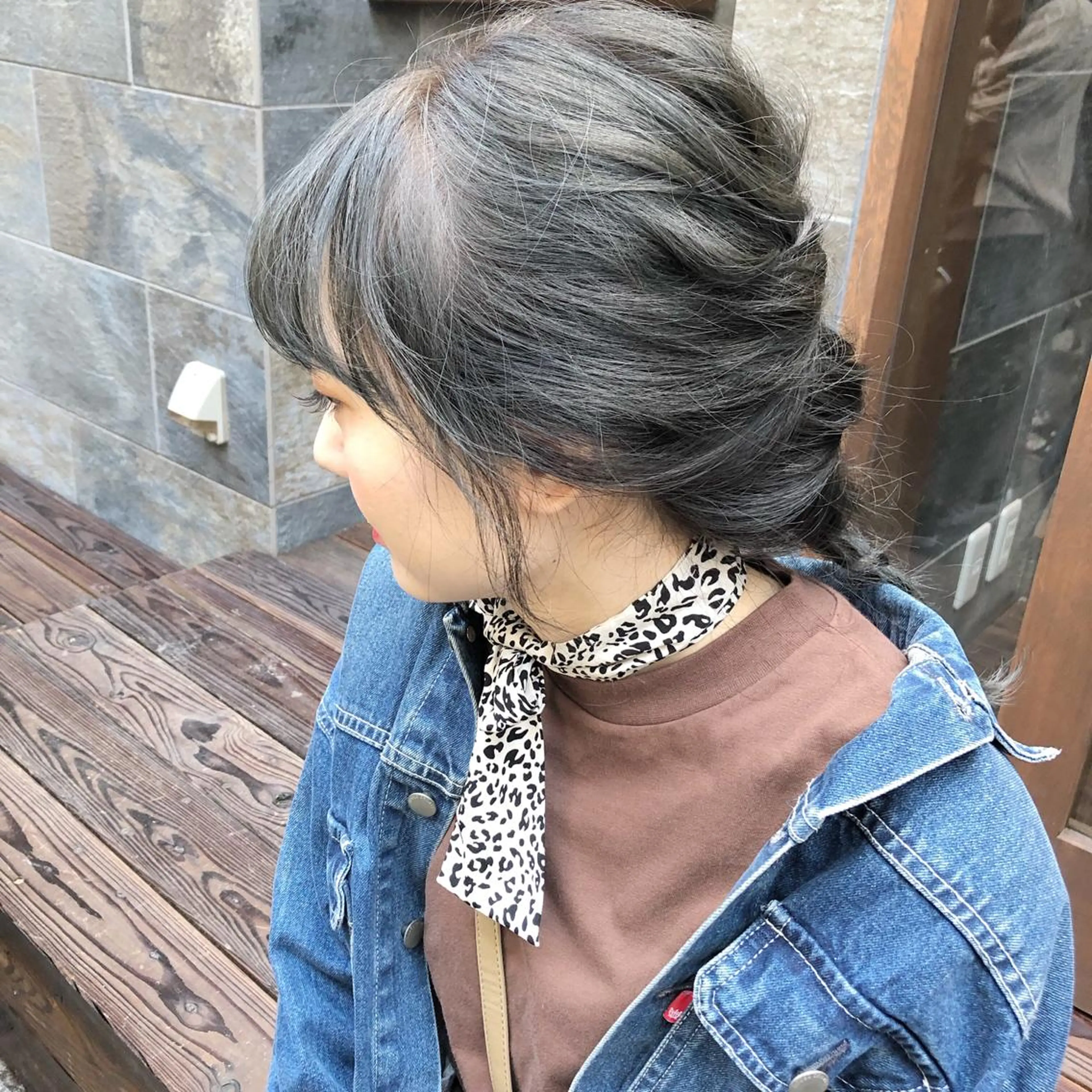 ロング カラー ヘアアレンジ yoshino yukoのマツエク・マツパデザイン