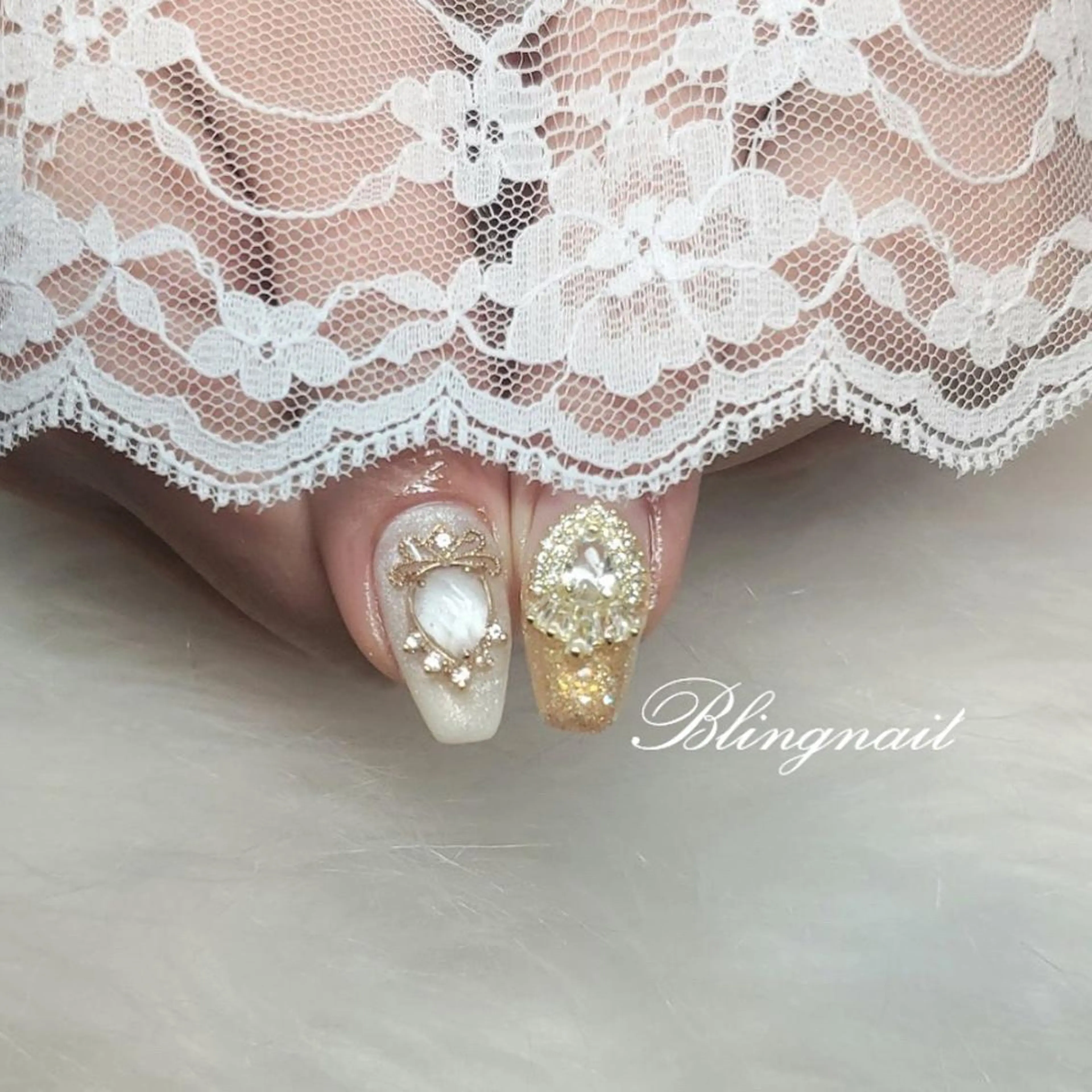 ネイル 23時まで❤︎韓国、 ワンホンネイルのネイルデザイン