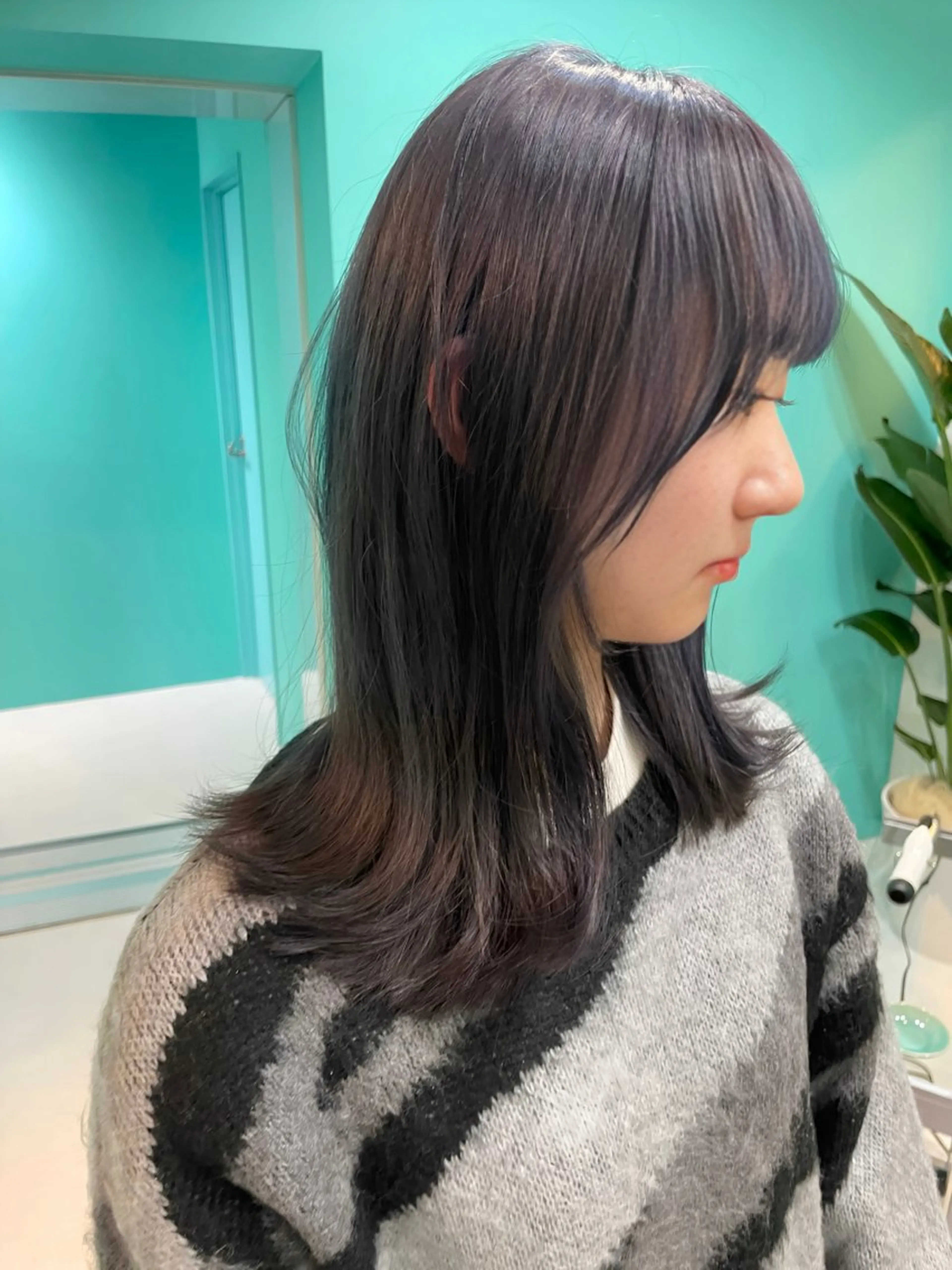 ミディアム カラー ブリーチ トリートメント 縮毛矯正 🫧ショート/ボブ 池袋西口・泡渕✂️のヘアスタイル
