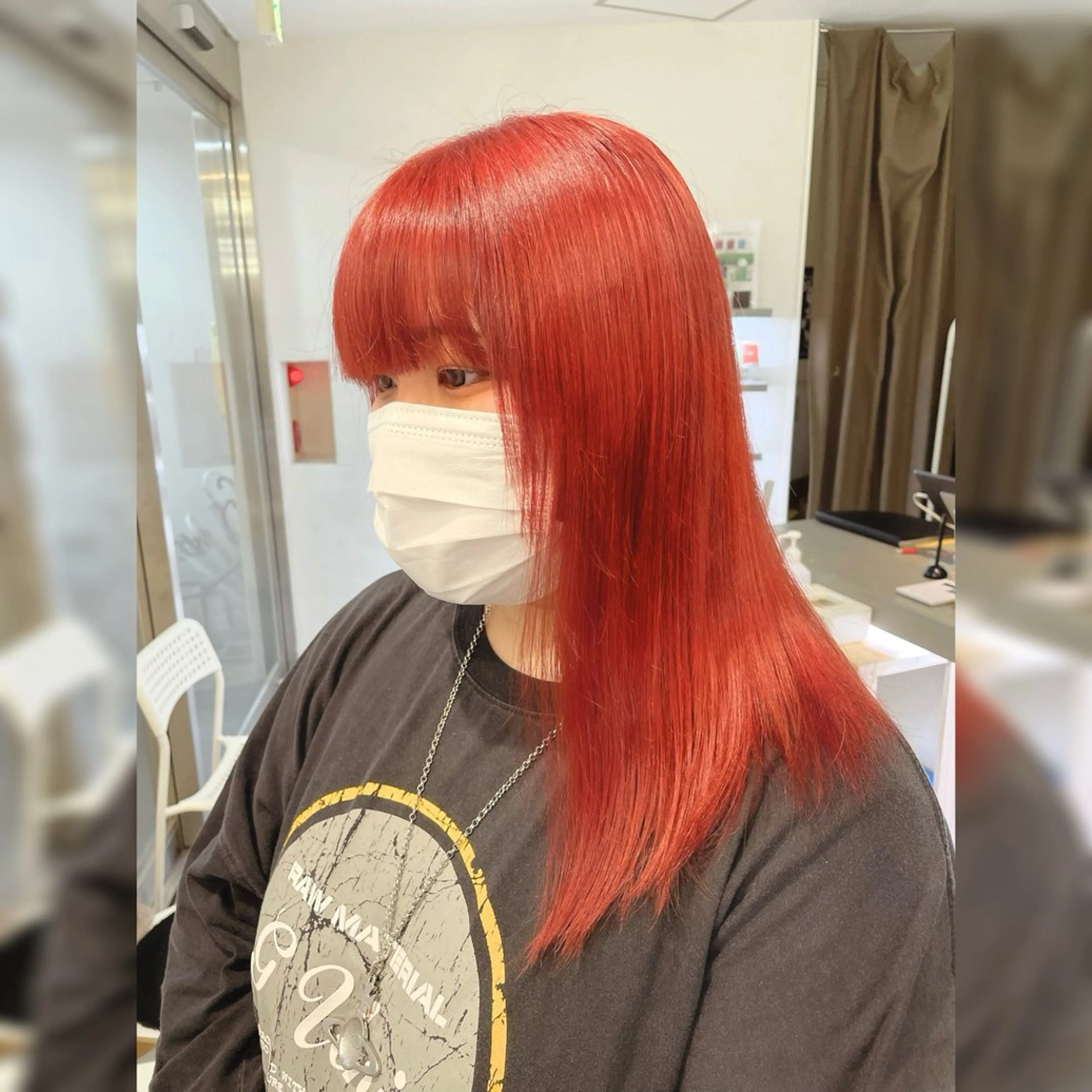 ロング カラー ブリーチ ケアブリーチ デザインカラー イヤリングカラー ハイトーンカラー お悩み解決 園田翔大のヘアスタイル