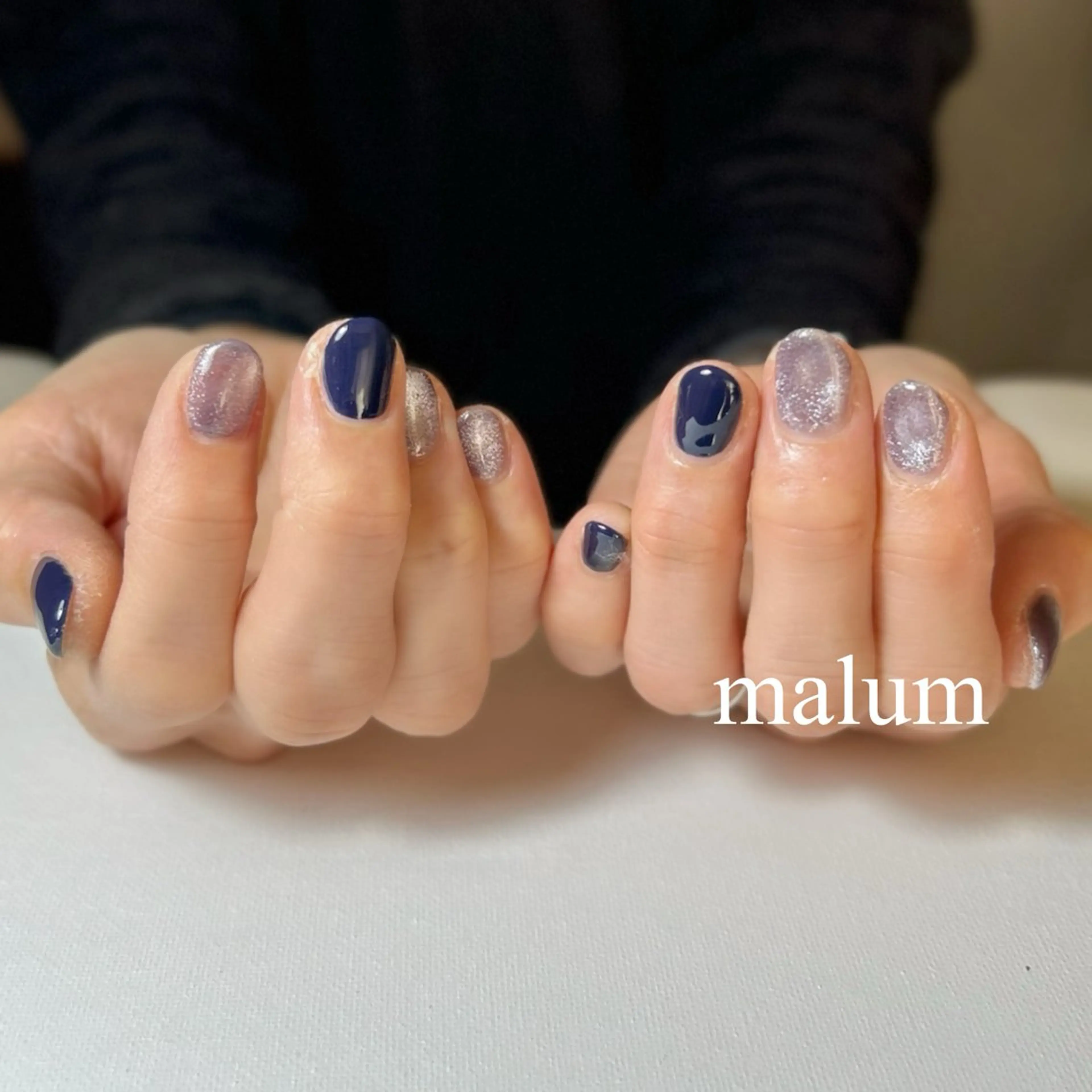 ネイル ハンドネイル malum nailのネイルデザイン