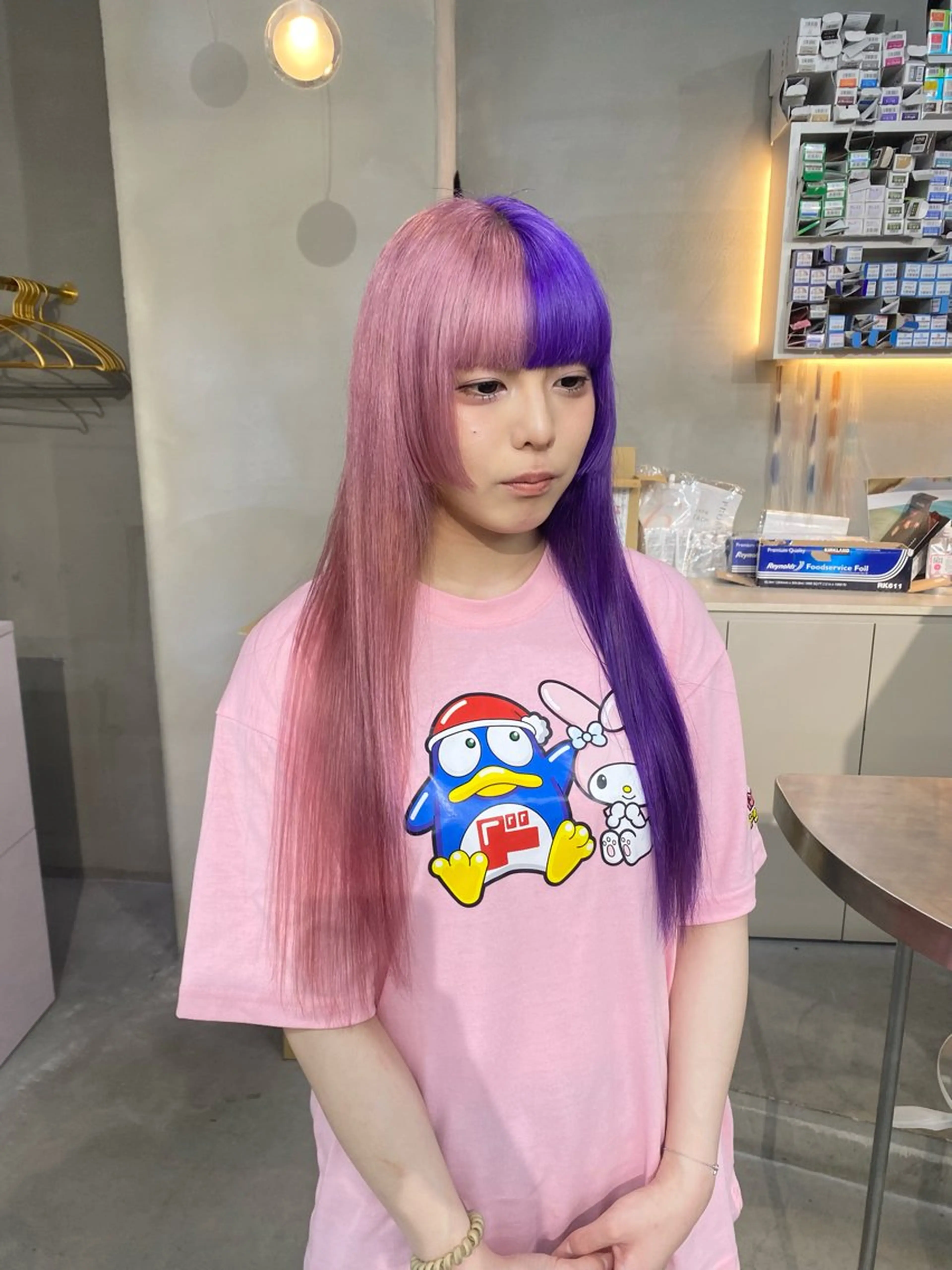 ロング カラー ヘアカラー qulim所属・前橋 姫奈のヘアスタイル