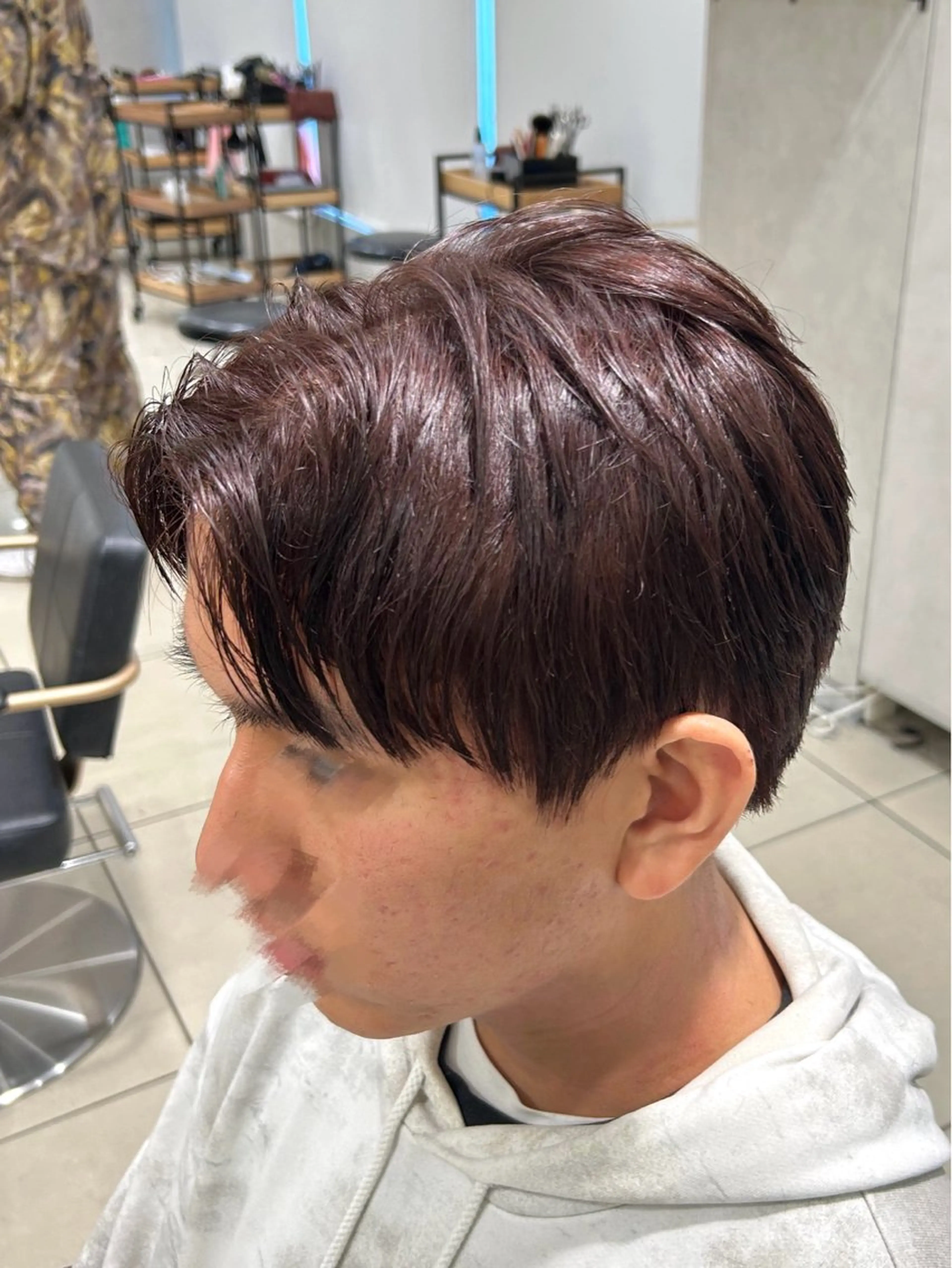 カラー メンズ カット ヘアカラー 【🎀推し デザイン カラー】小池 雪奈のヘアスタイル