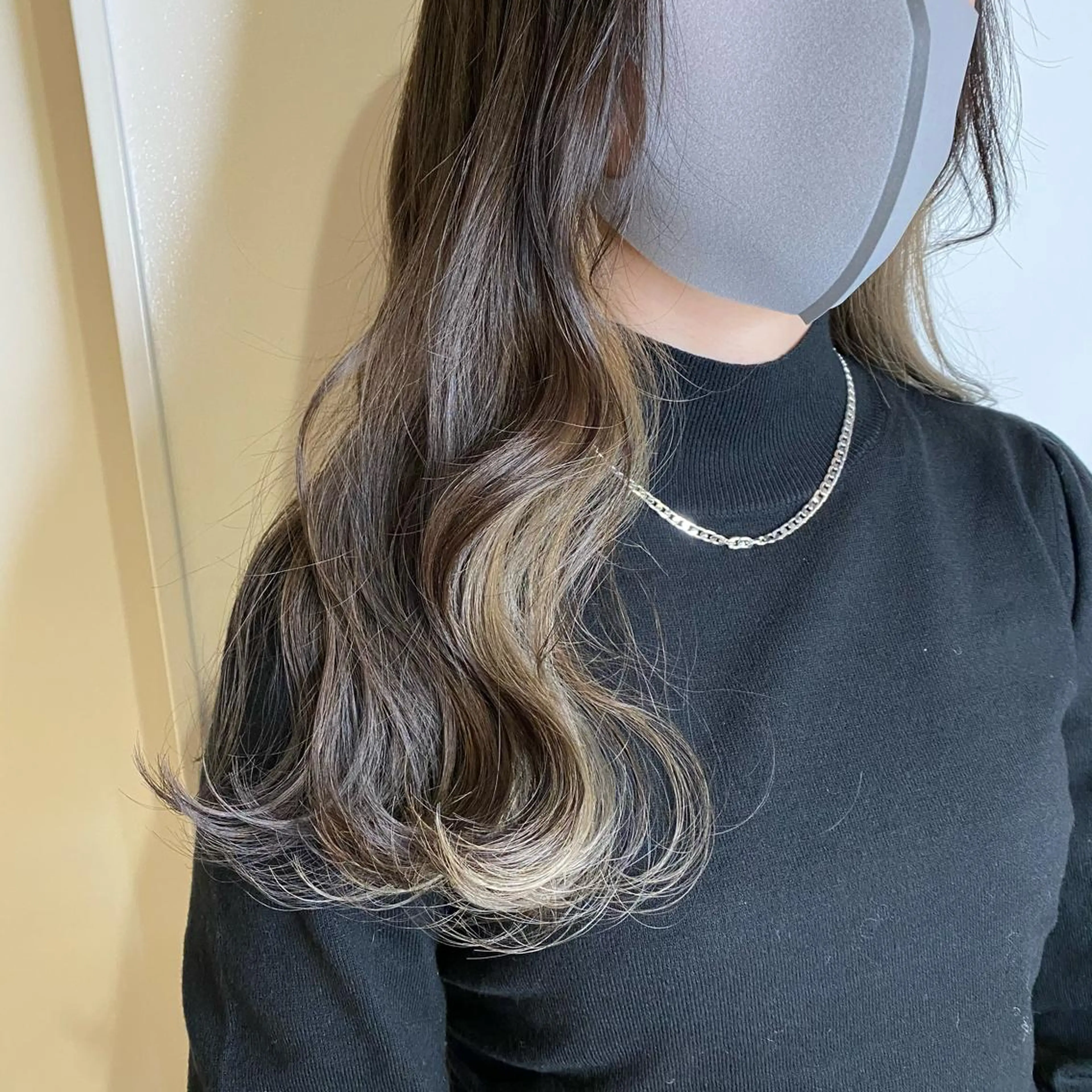 セミロング カラー ヘアアレンジ マツエク・マツパ ベージュカラー インナーカラー ヘアカラー トリートメント 透明感カラー🫧ヘア セット🫧松本菜月の眉毛・アイブロウイメージ