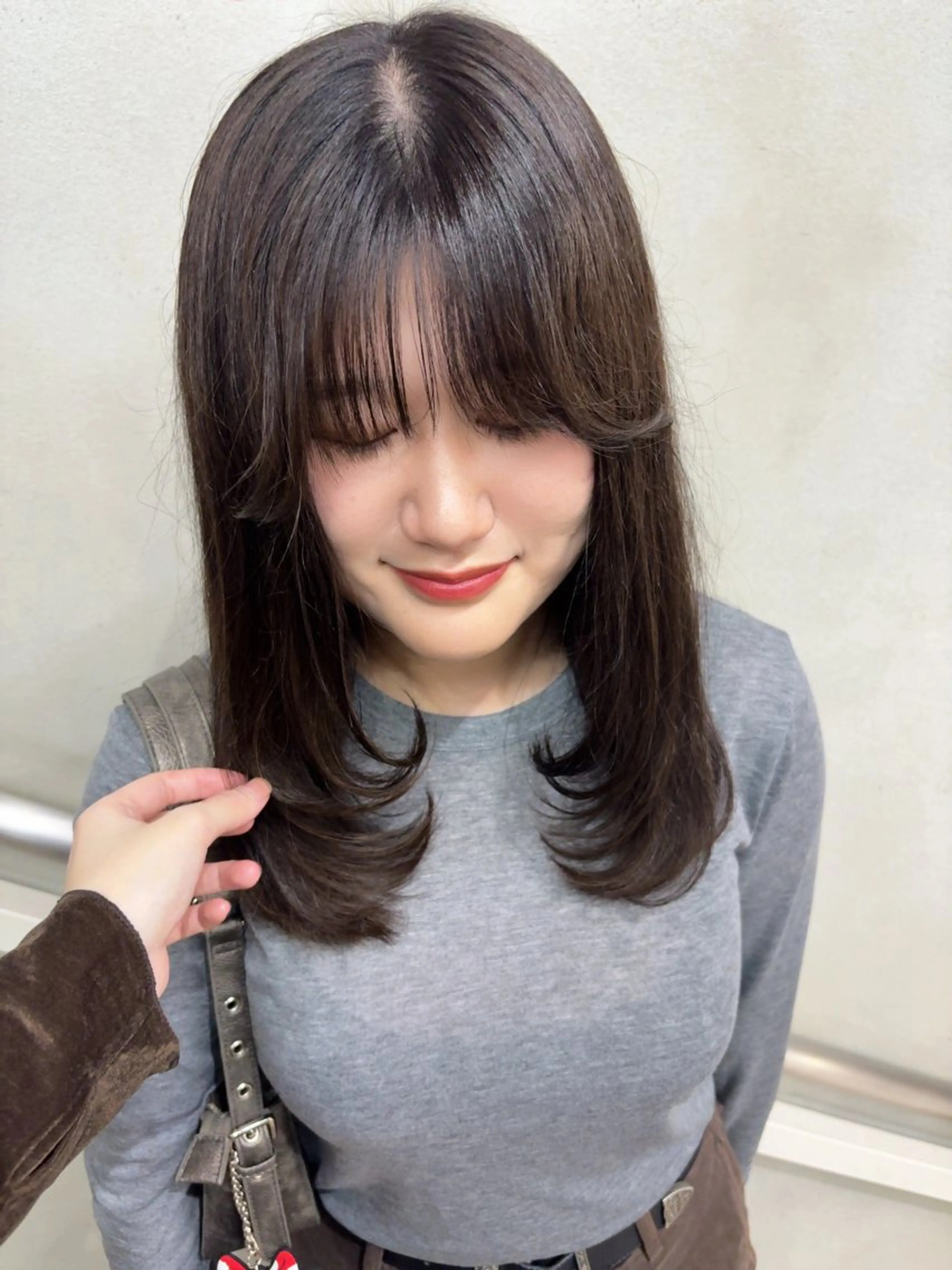 セミロング レイヤーカット ケイナ/ 髪質改善🍀のヘアスタイル