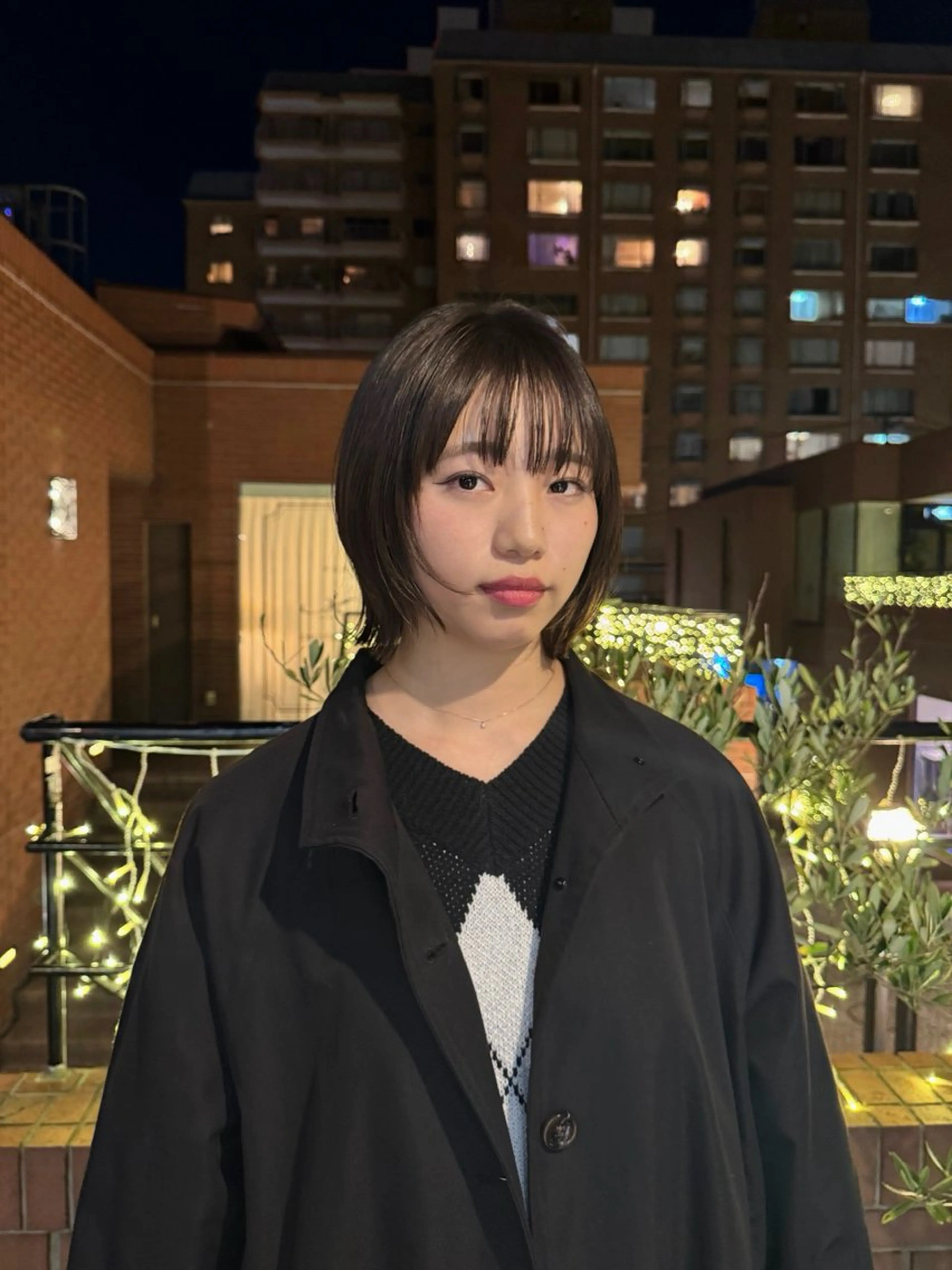 ショート ボブレイヤー ボブ レイヤーカット 🌿ボブ＆パーマ 太田 カイト🌿のヘアスタイル