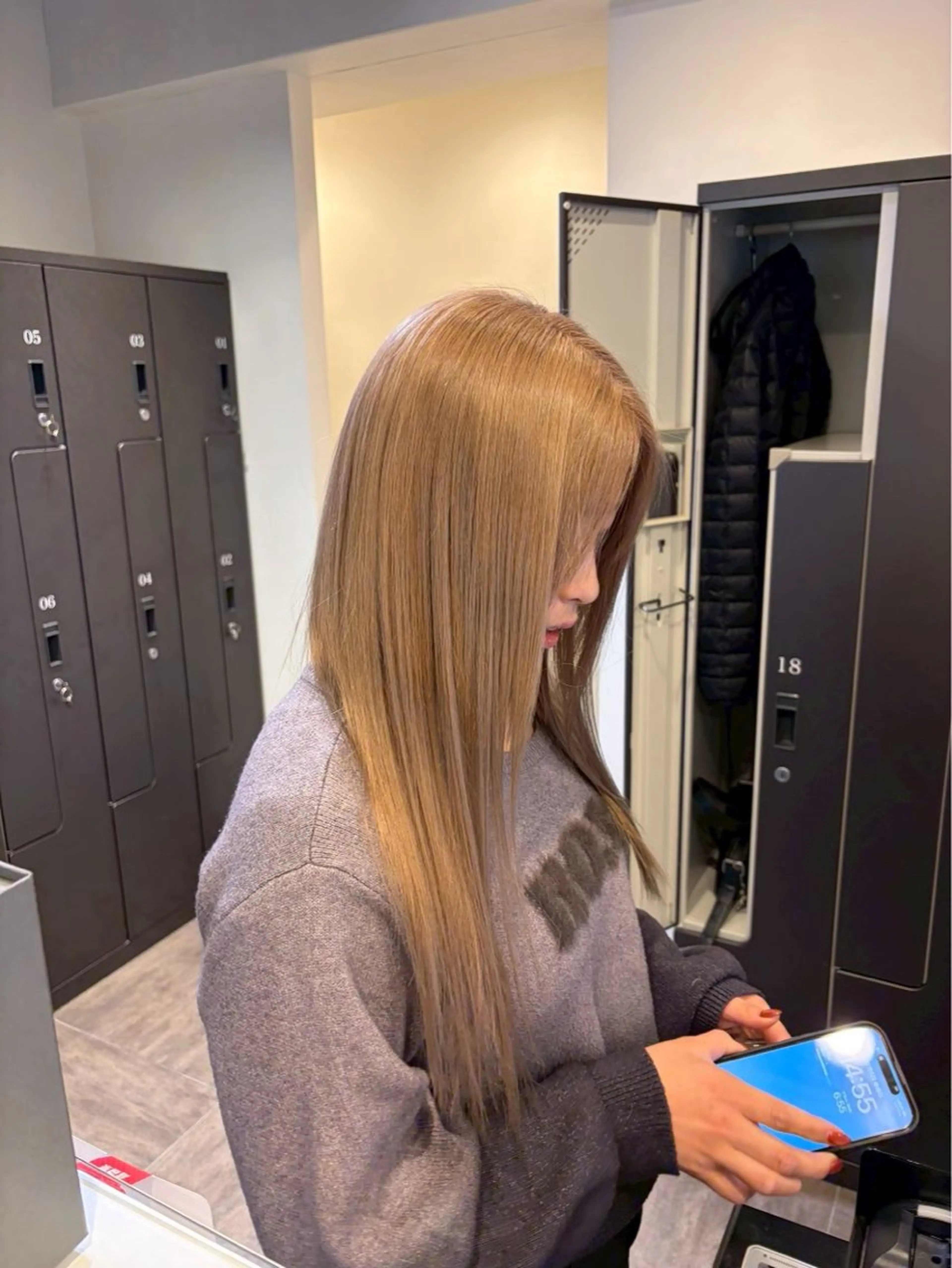 ロング カラー ヘアカラー TSUKASA カラーモデル募集中のヘアスタイル