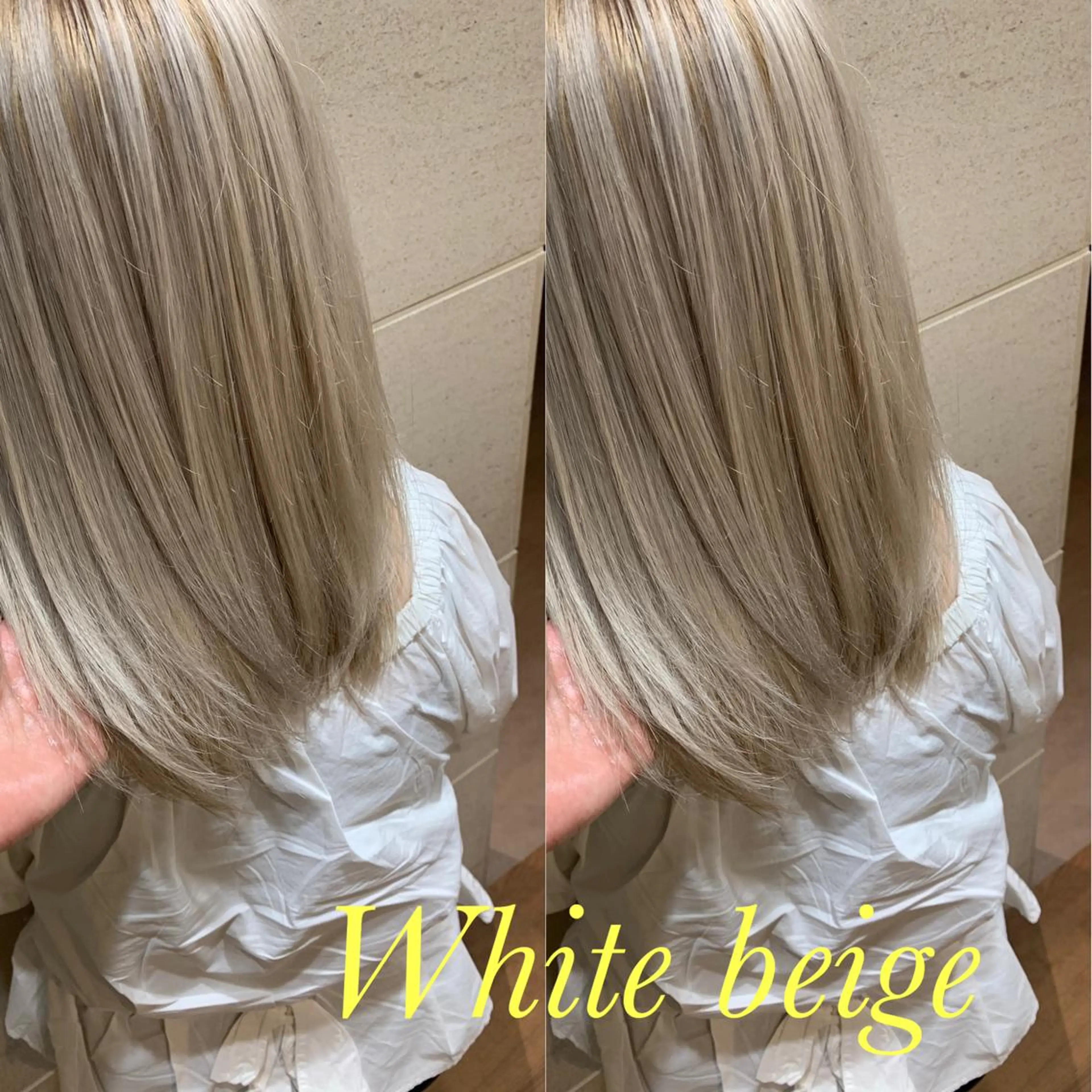 👑透明感なら👑これ『✨王道の人気No.1メニュー✨』透け感今よりUP🩵1ブリーチカラー＋1ST　11000の写真