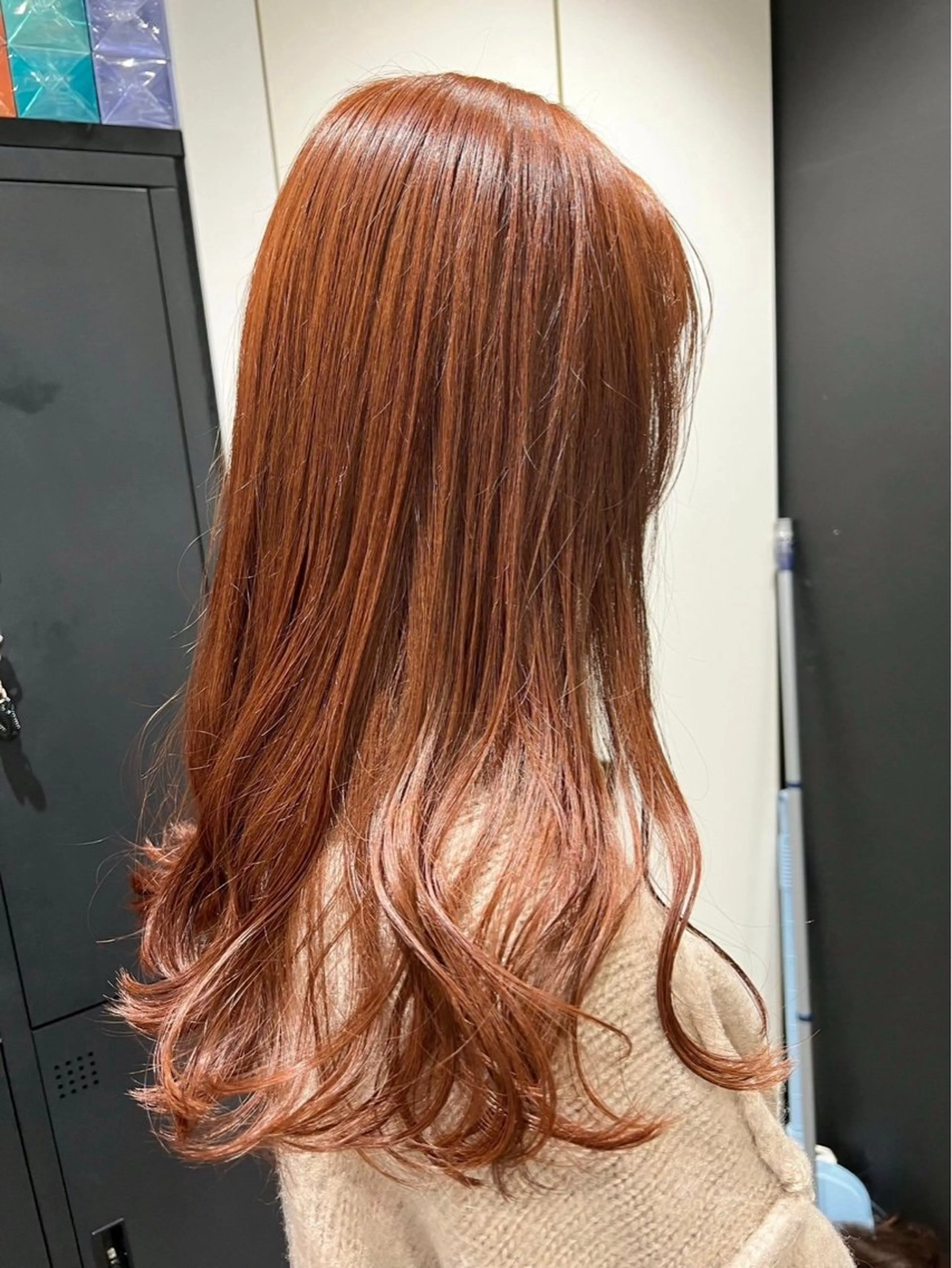 セミロング ブリーチなし ダブルカラー/ゆなのヘアスタイル