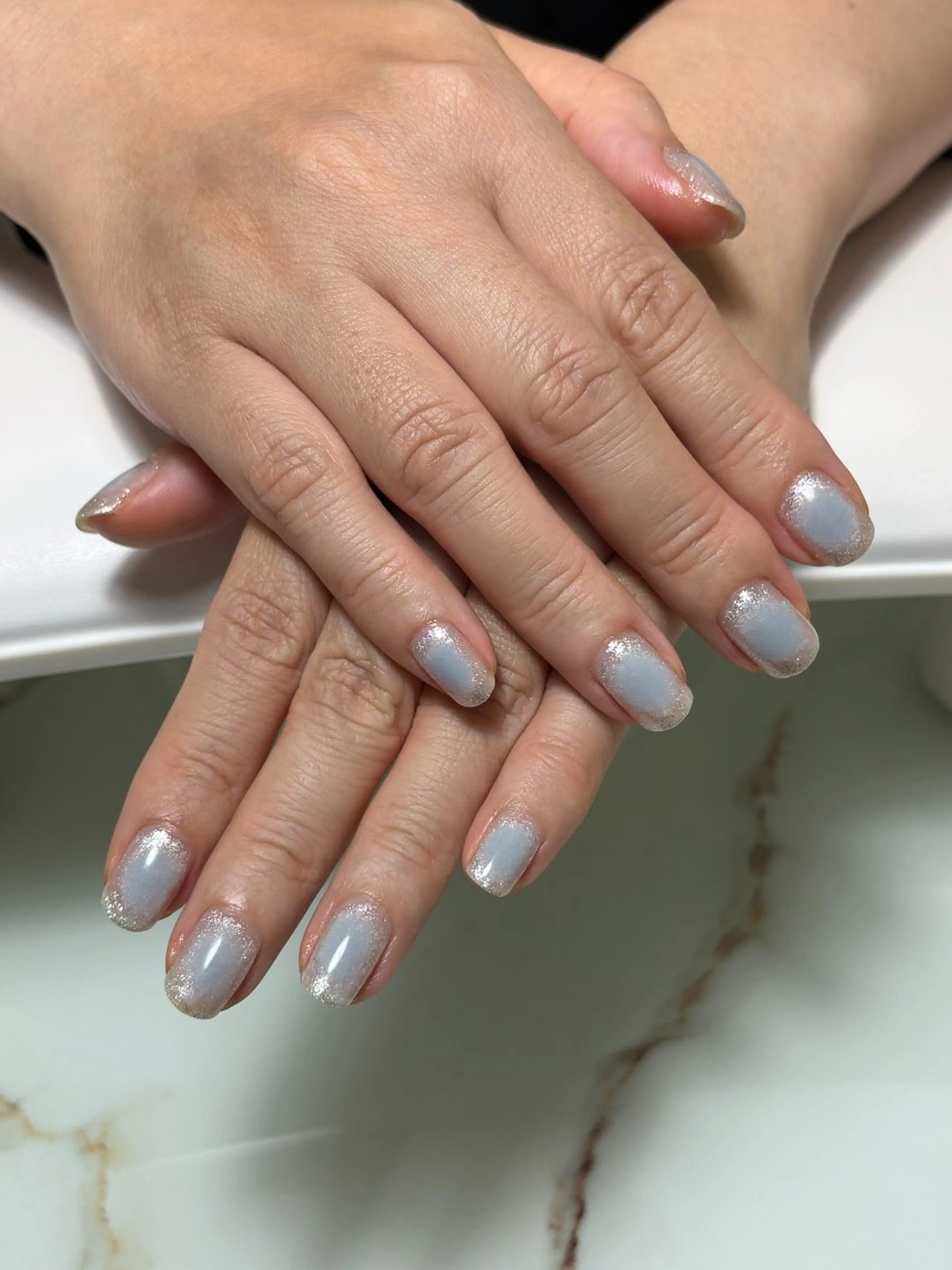 ネイル チークネイル moiyeon🕊️ ｲﾁｶﾜｻｷｺのネイルデザイン