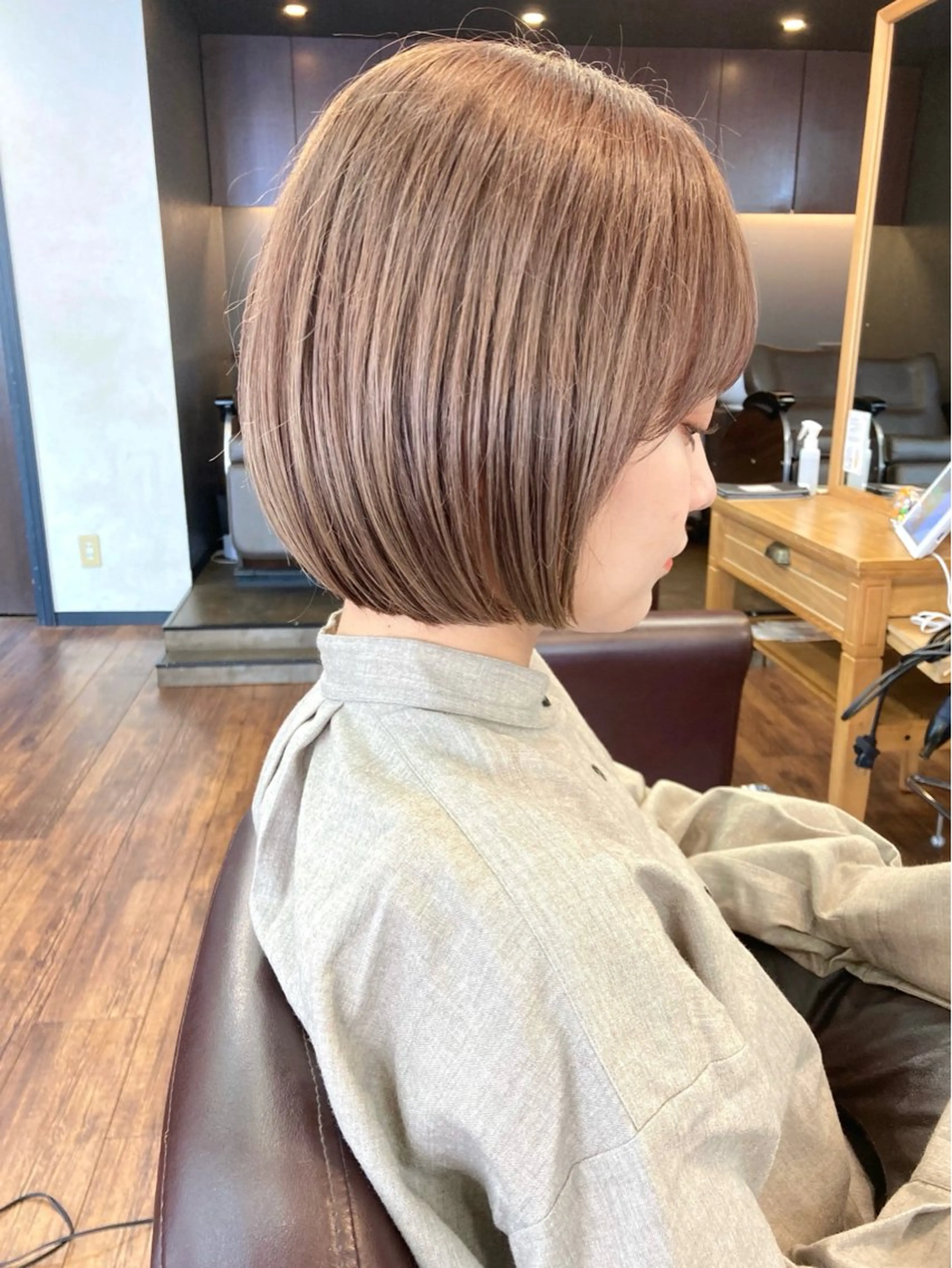 ショート ボブ ショートヘア レイヤー/メンズ 竹田凪儀のヘアスタイル